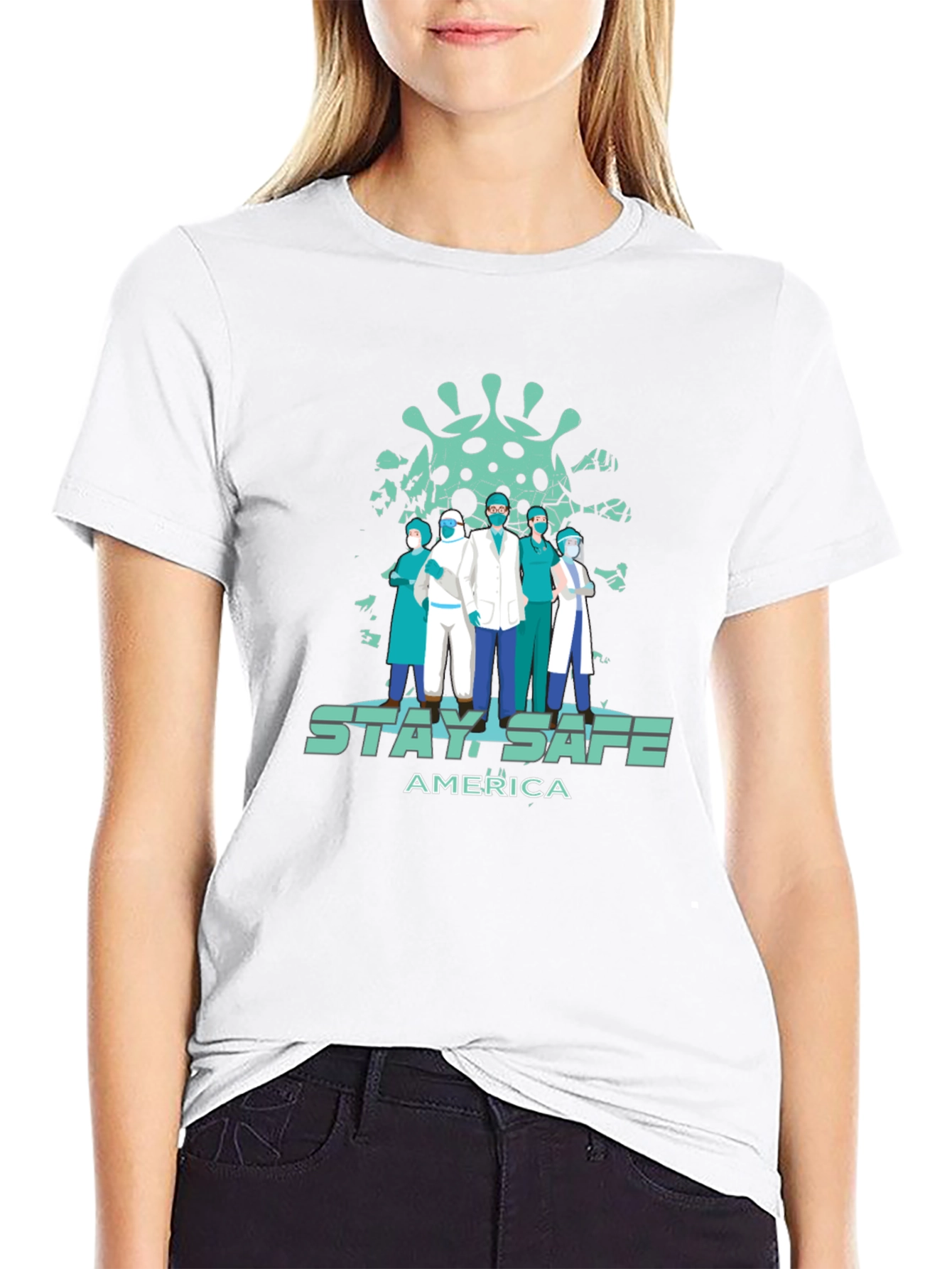 Stay Safe America T-Shirt - Graphic Tee