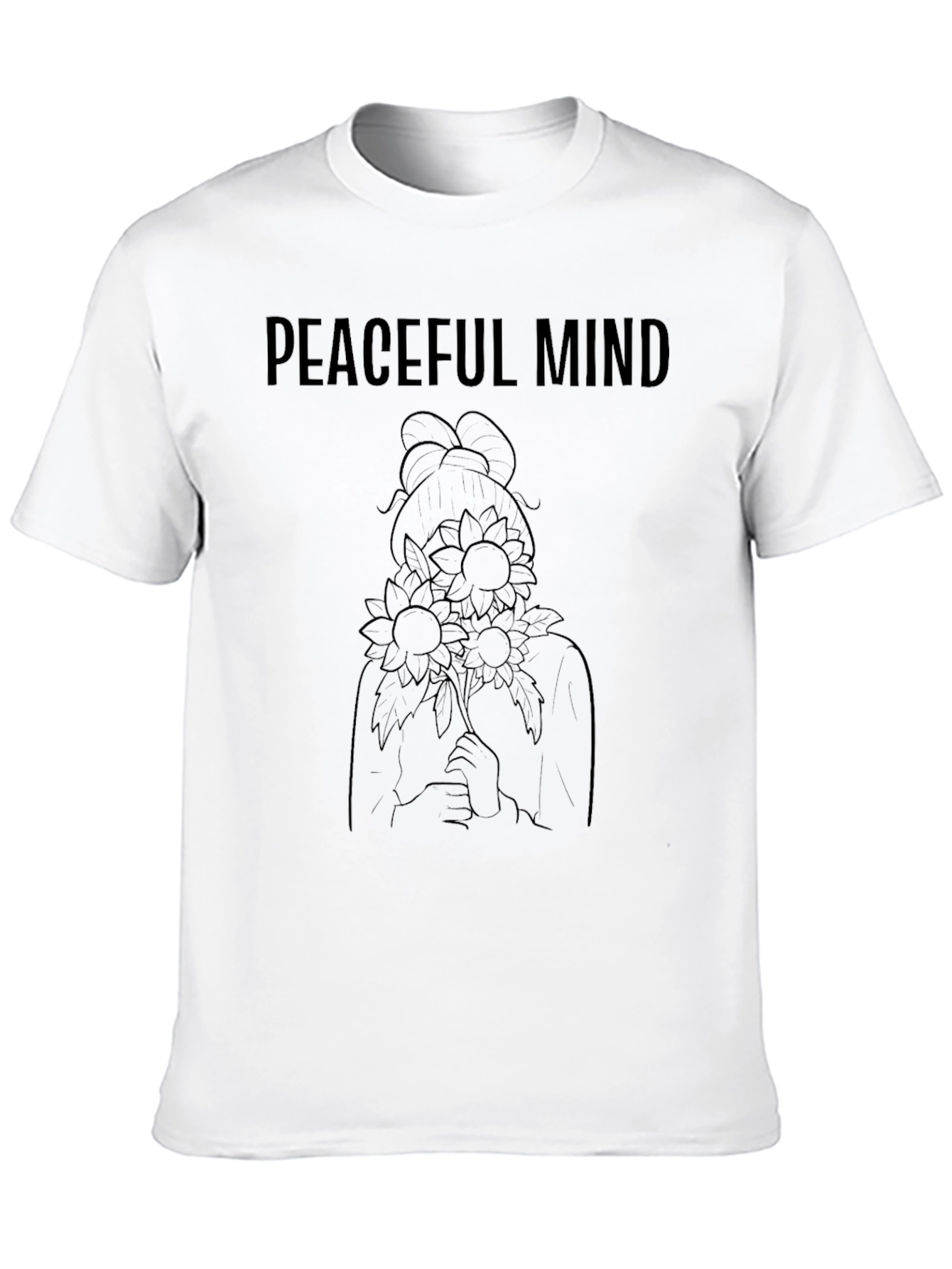 Peaceful Mind Black Graphic Tee