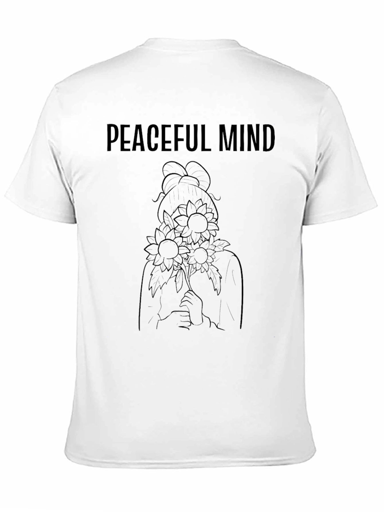 Peaceful Mind Black Graphic Tee