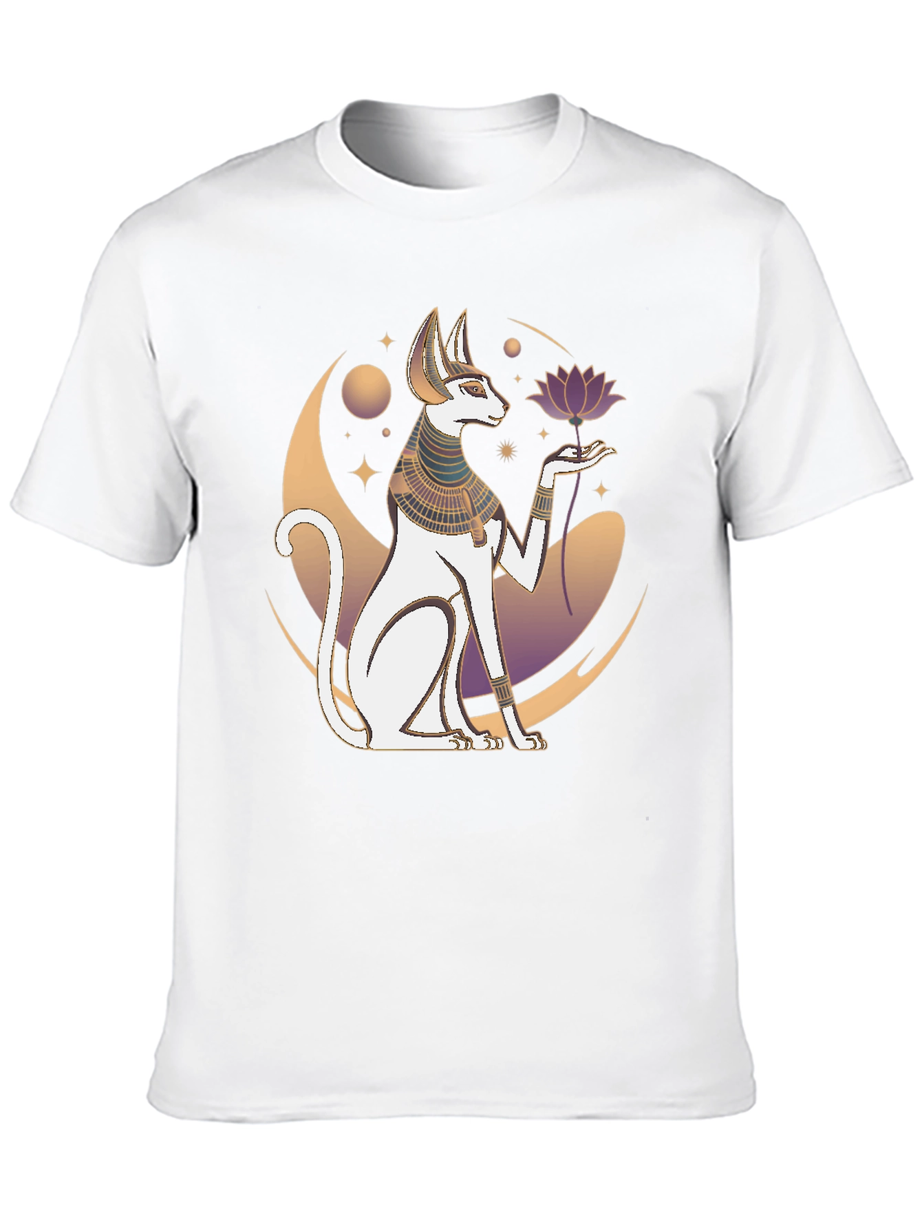 Egyptian Cat T-Shirt - Unique Graphic Tee