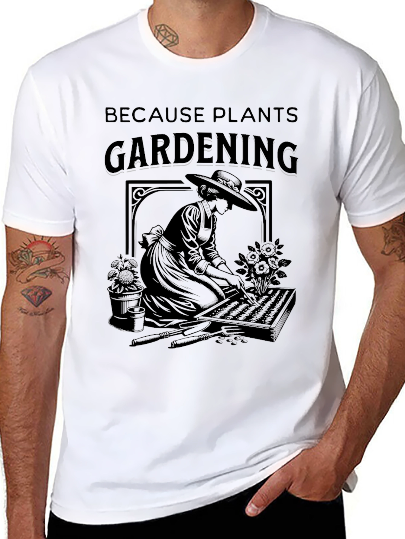 Gardening Graphic T-Shirt - Plants Lover