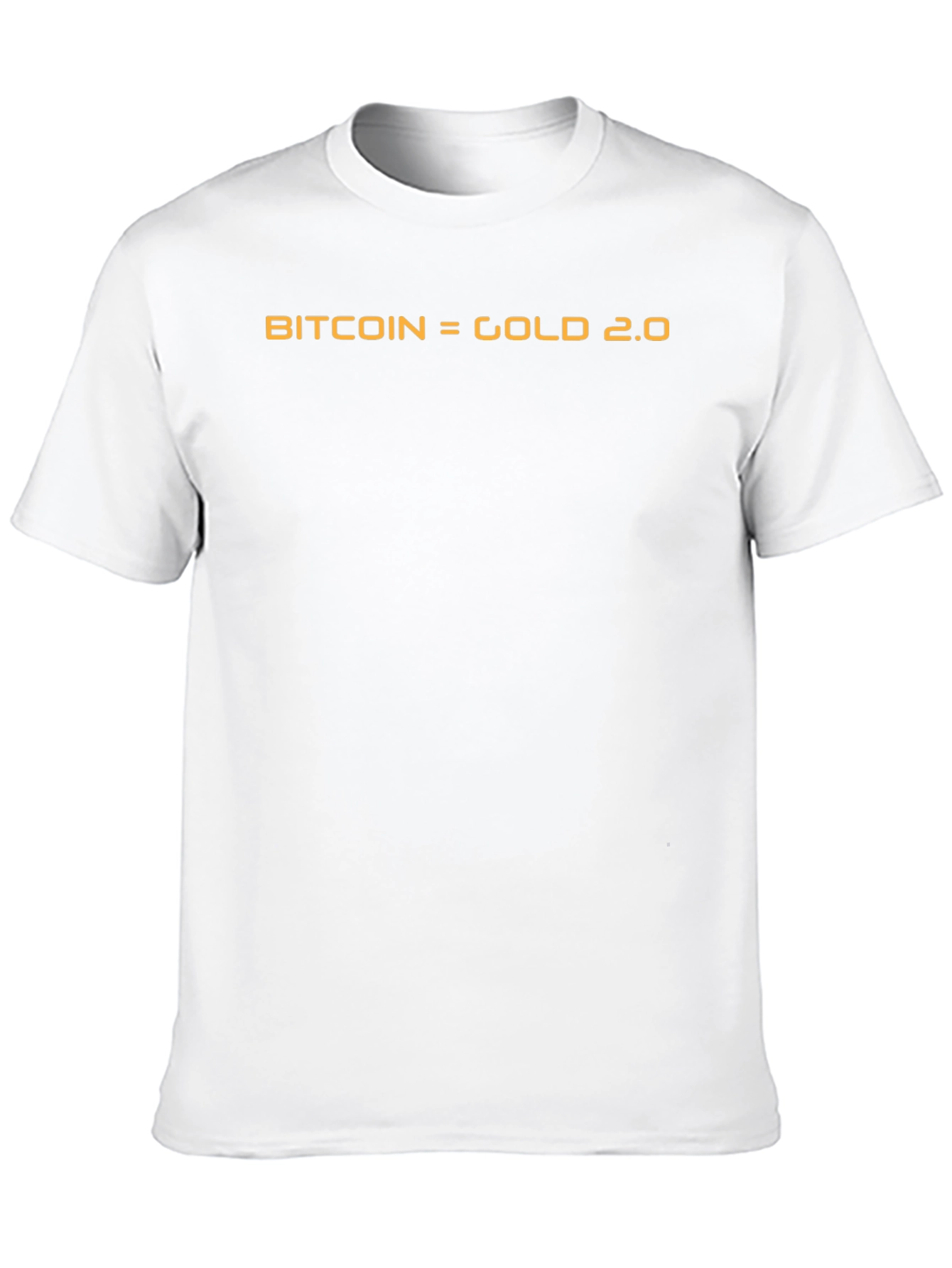 Bitcoin = Gold 2.0 Black T-Shirt