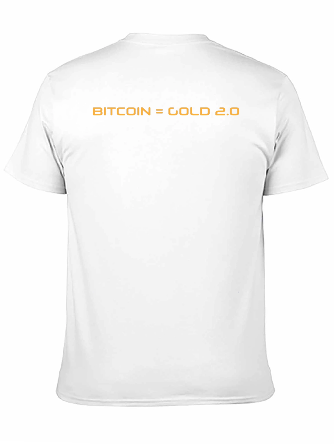 Bitcoin = Gold 2.0 Black T-Shirt
