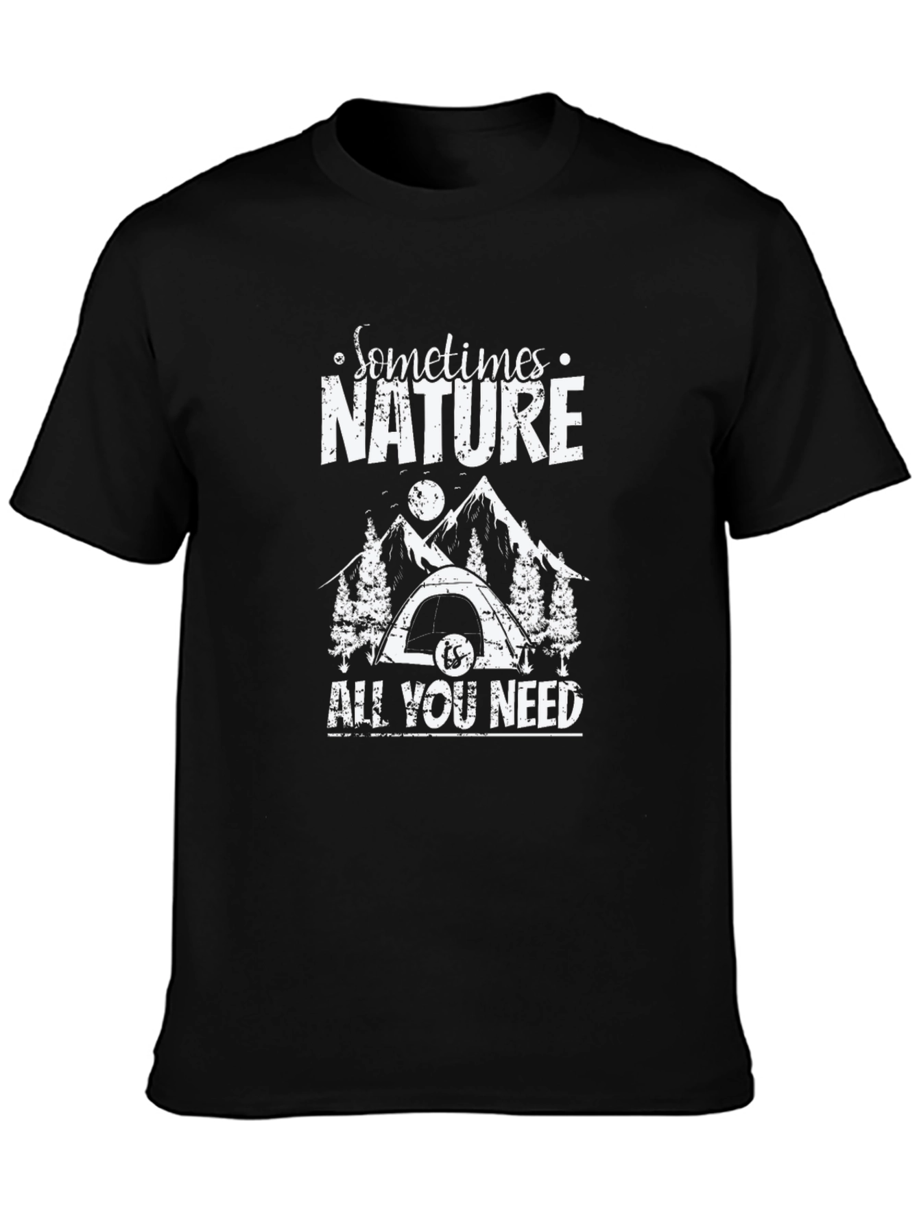 Nature Graphic Tee - Camping T-Shirt