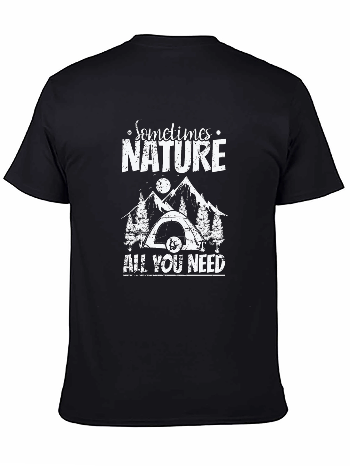 Nature Graphic Tee - Camping T-Shirt