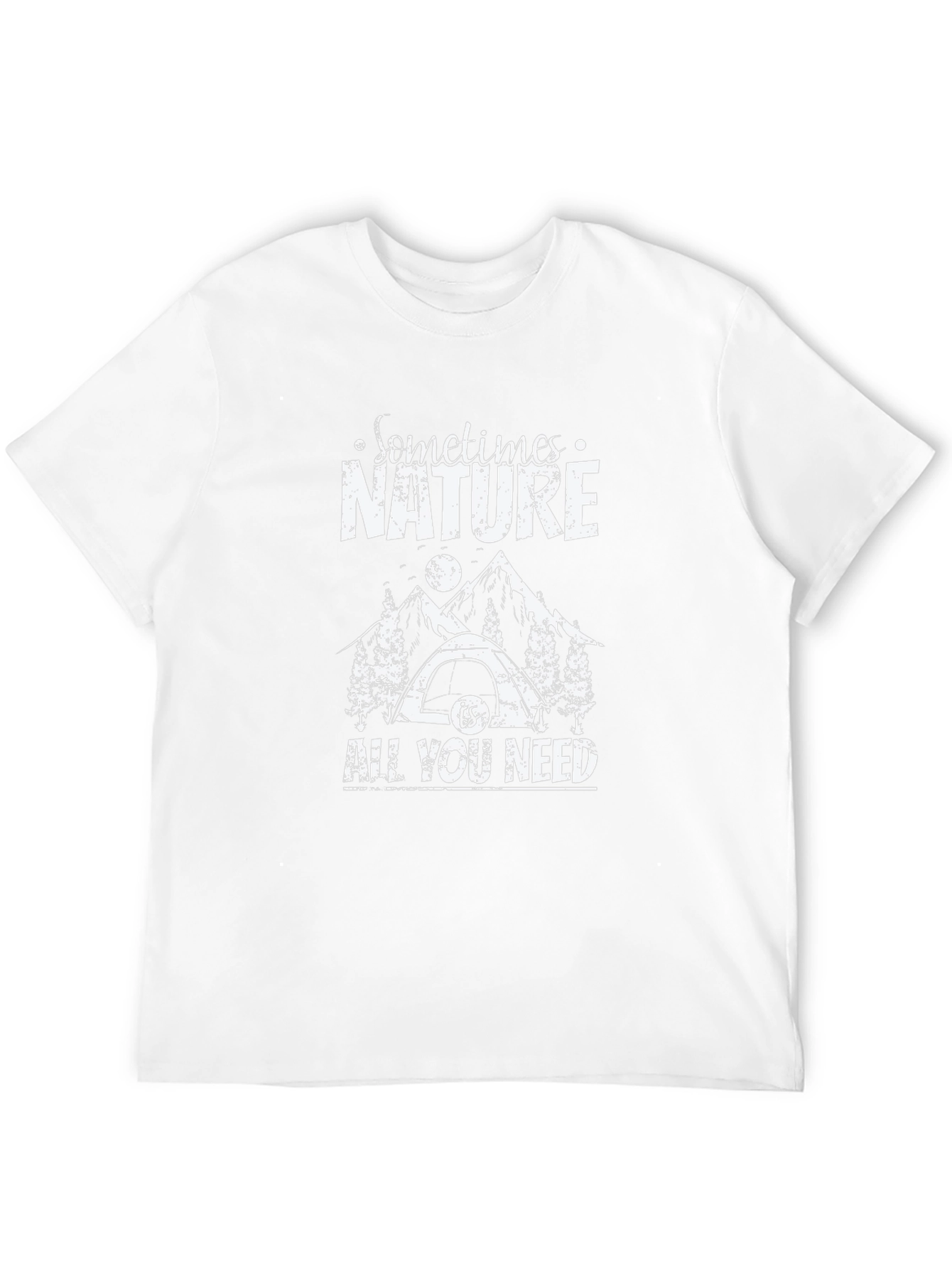 Nature Graphic Tee - Camping T-Shirt