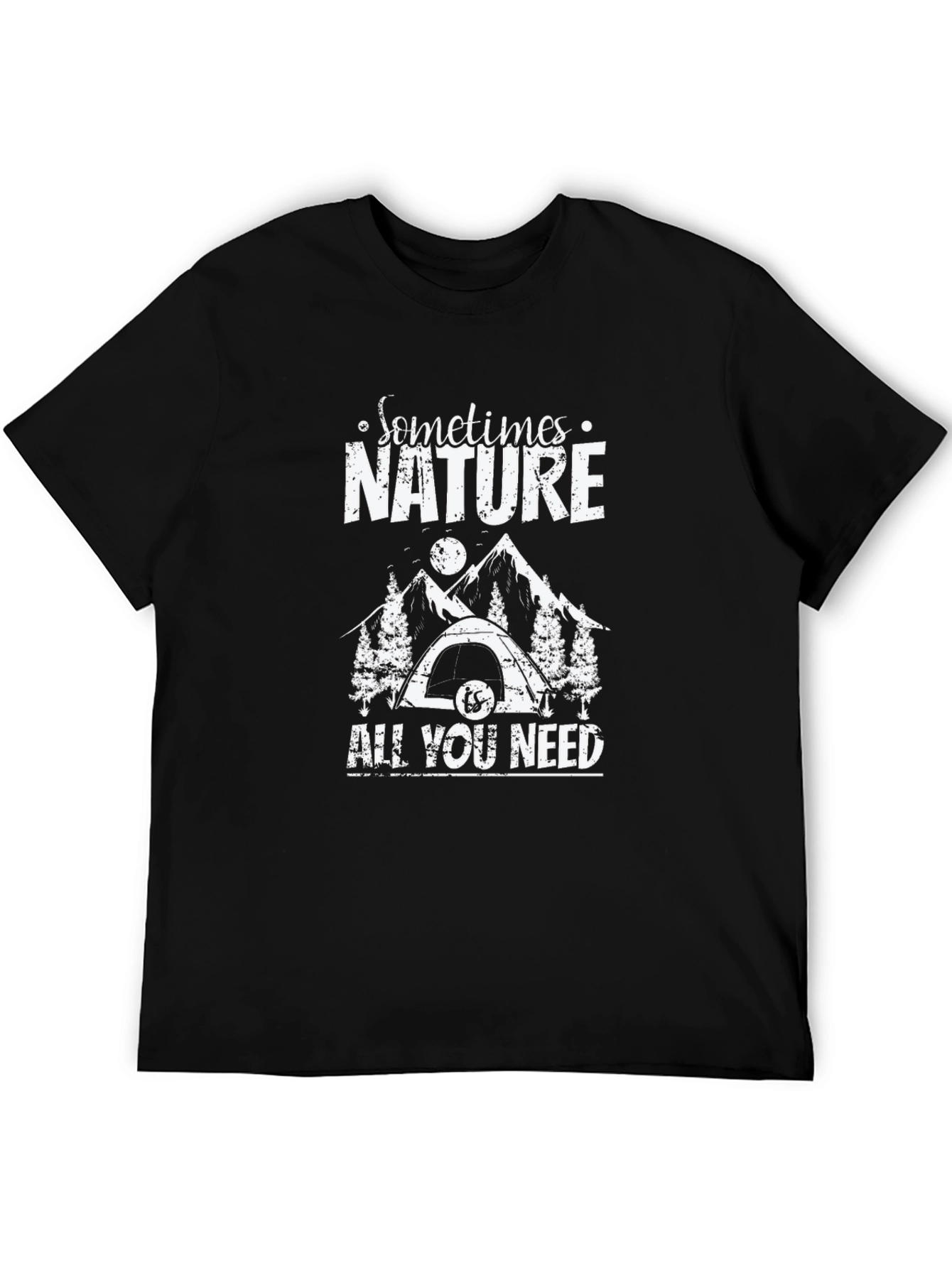 Nature Graphic Tee - Camping T-Shirt