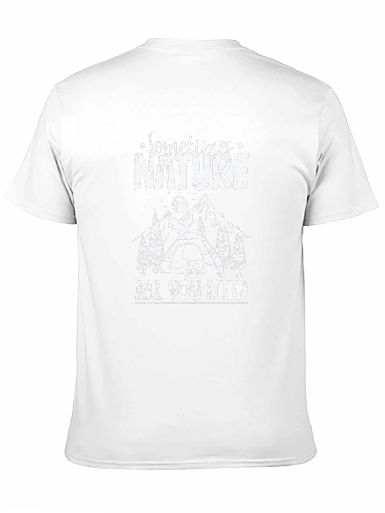 Nature Graphic Tee - Camping T-Shirt