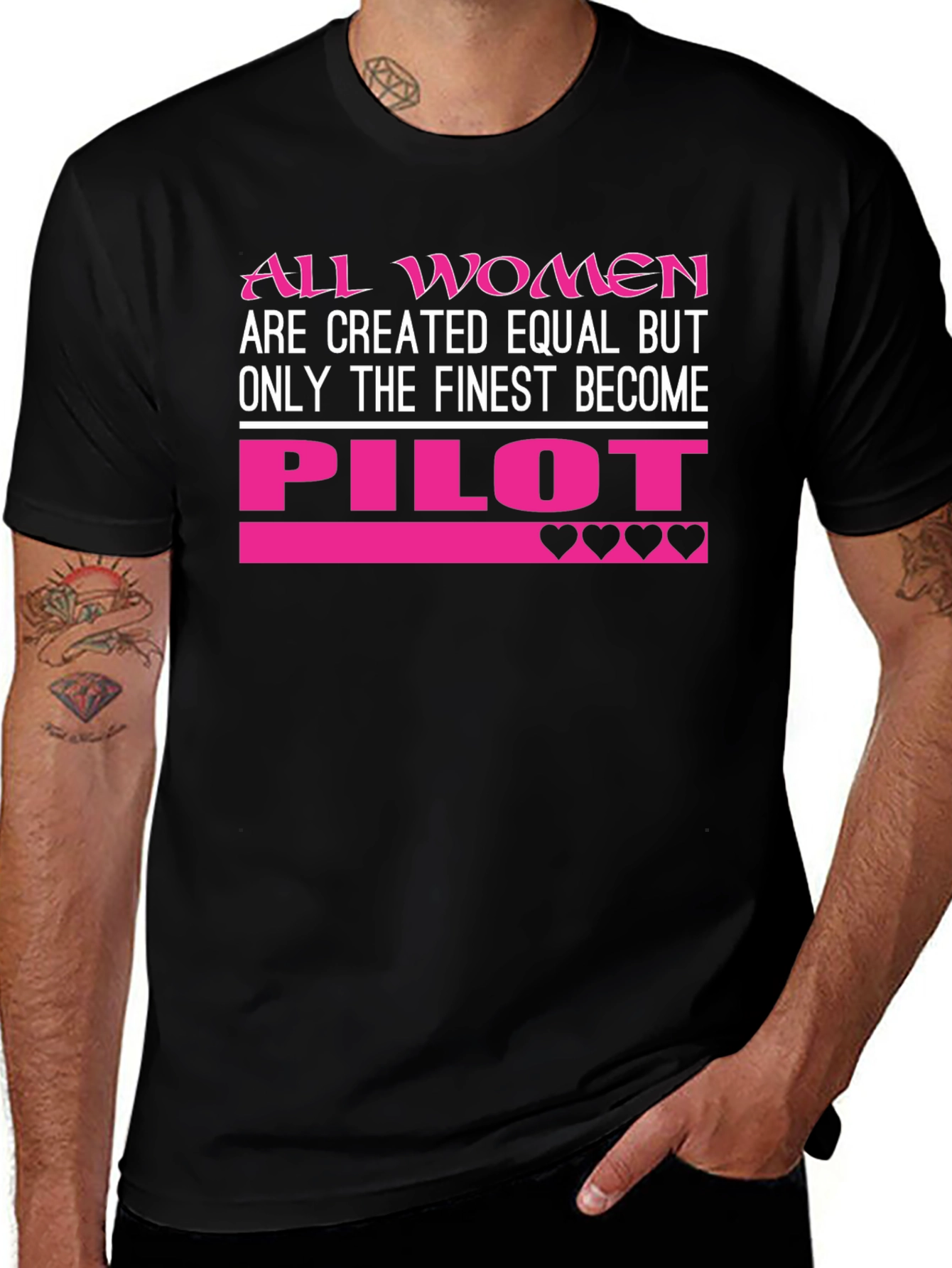 Finest Women Pilot T-Shirt