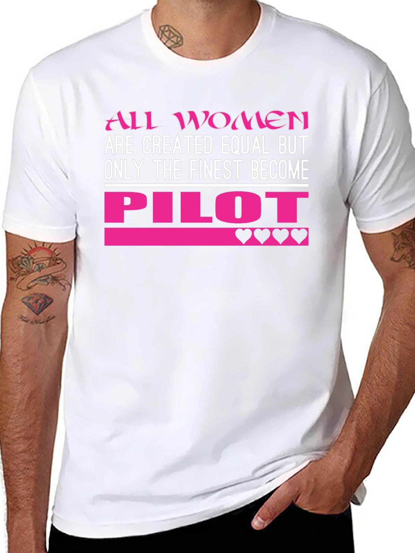 Finest Women Pilot T-Shirt