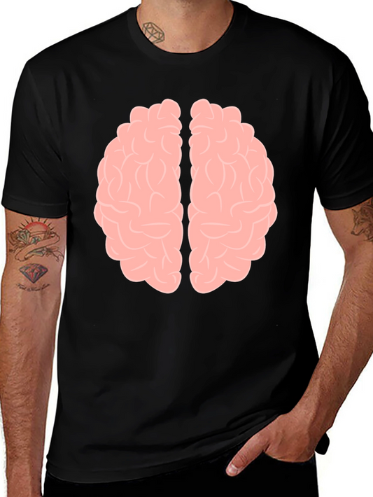 Brain Graphic T-Shirt - Smart and Stylish!
