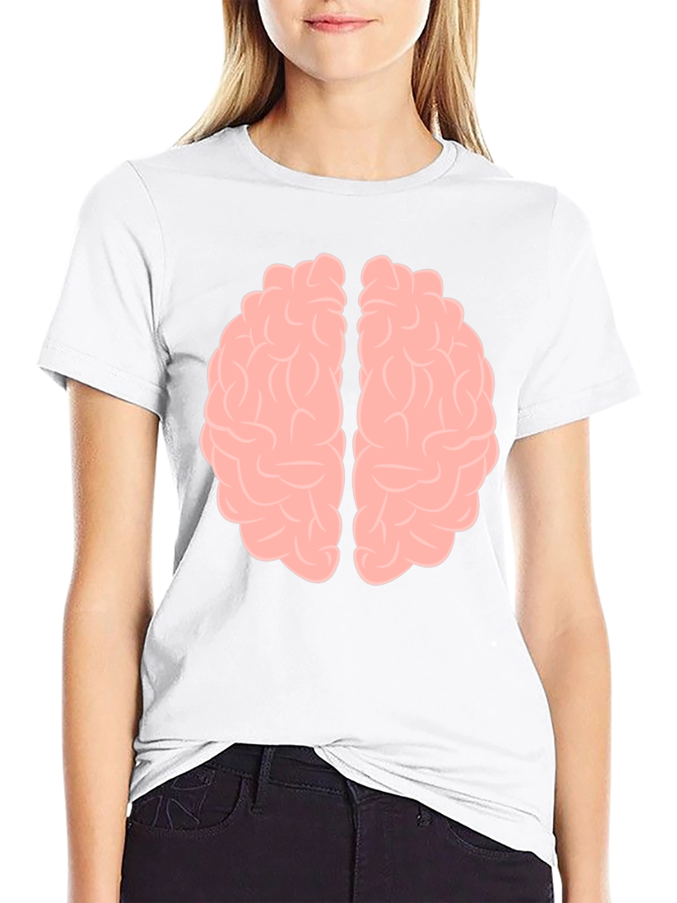 Brain Graphic T-Shirt - Smart and Stylish!