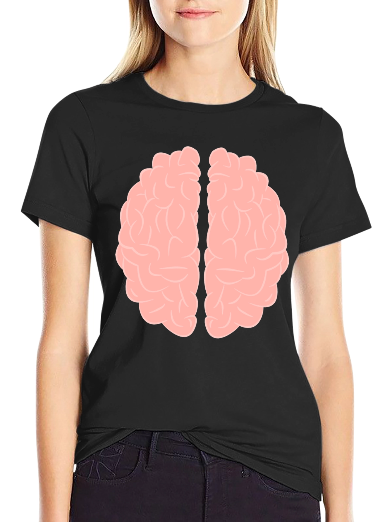 Brain Graphic T-Shirt - Smart and Stylish!