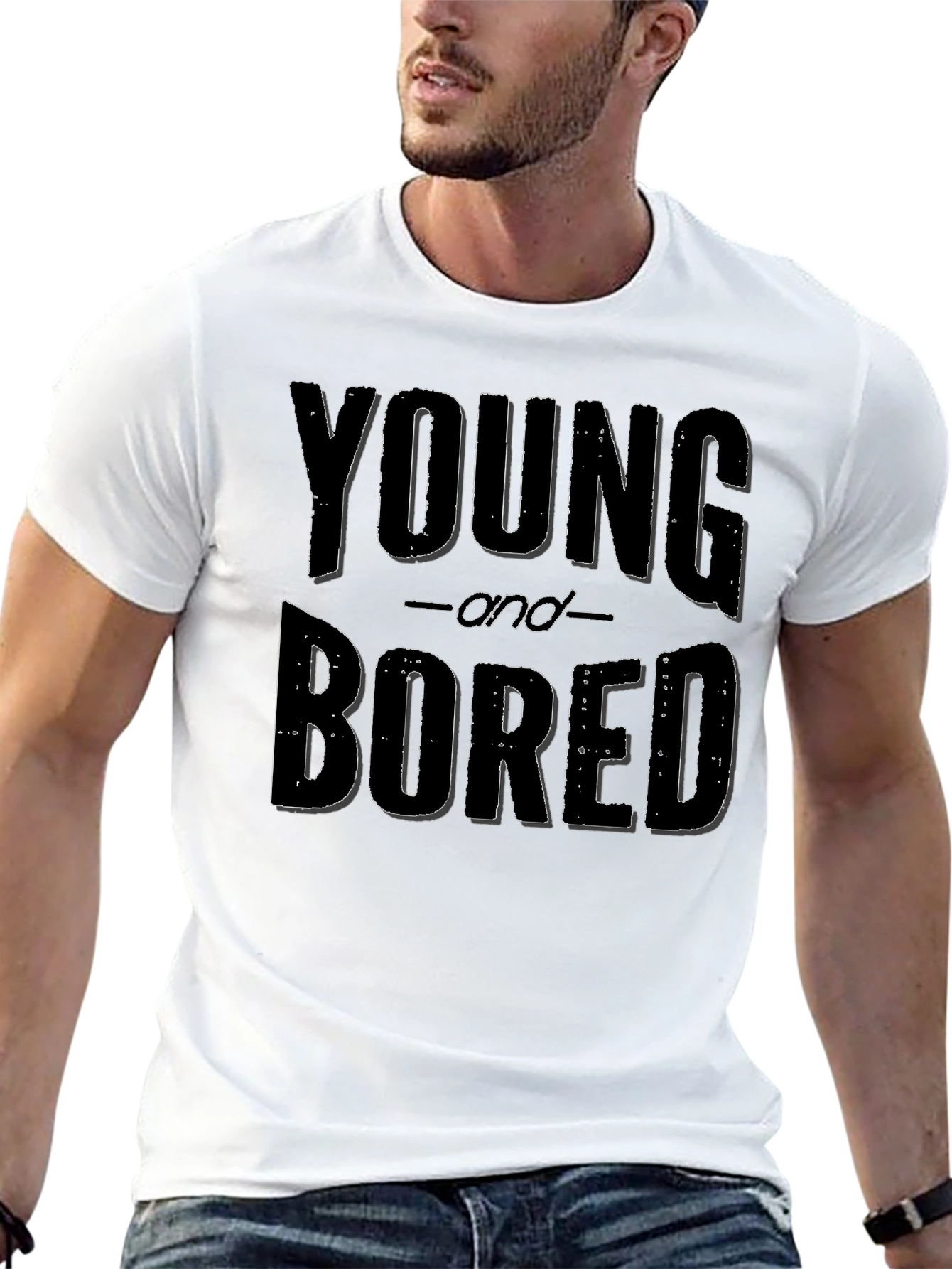 Young and Bored Graphic Tee