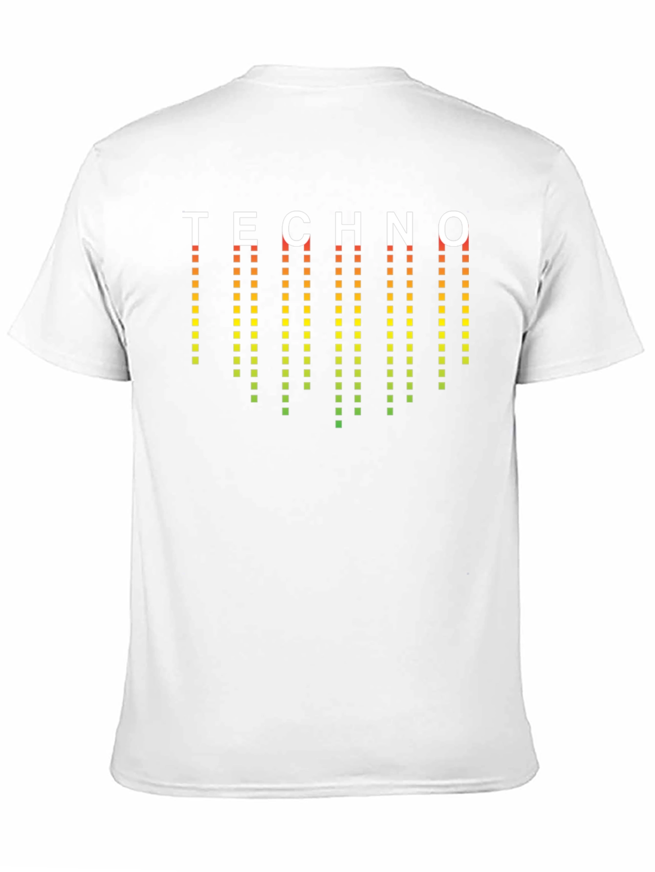 Techno Equalizer Graphic Black T-Shirt