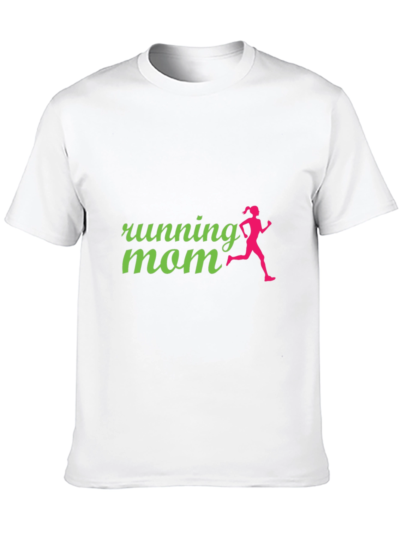 Running Mom Graphic Tee - Active Lifestyle Shirt
