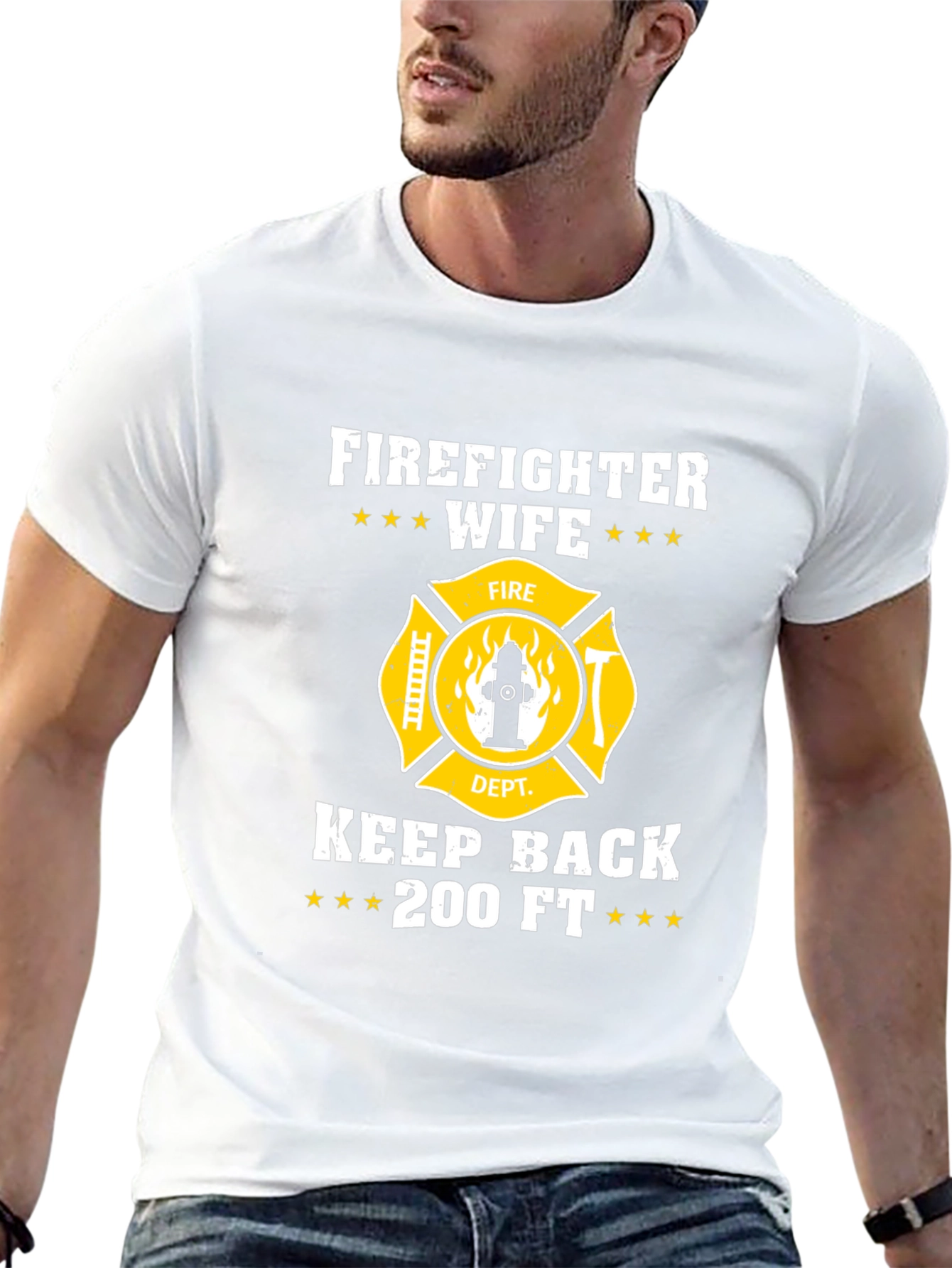 Firefighter Wife Keep Back T-Shirt