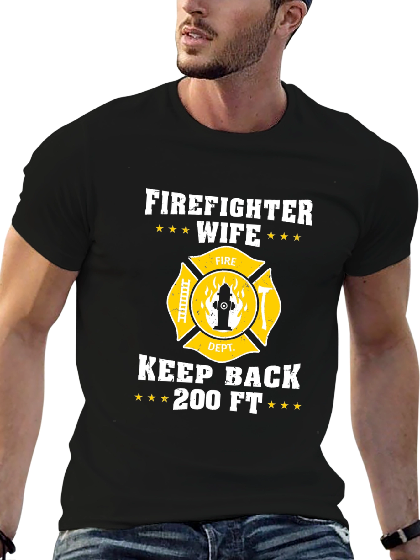 Firefighter Wife Keep Back T-Shirt