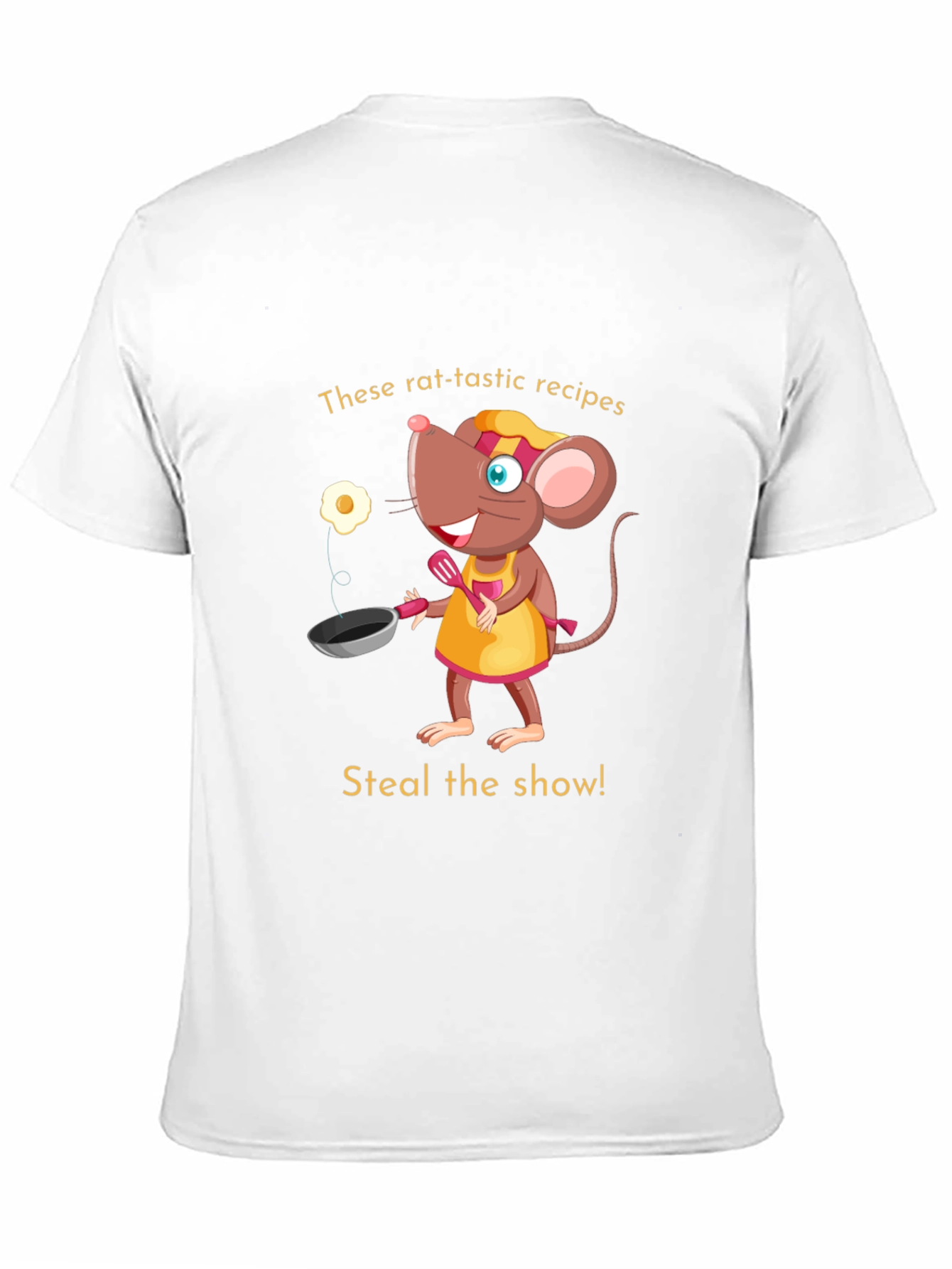 Rat-tastic Chef Tee - Steal the Show!