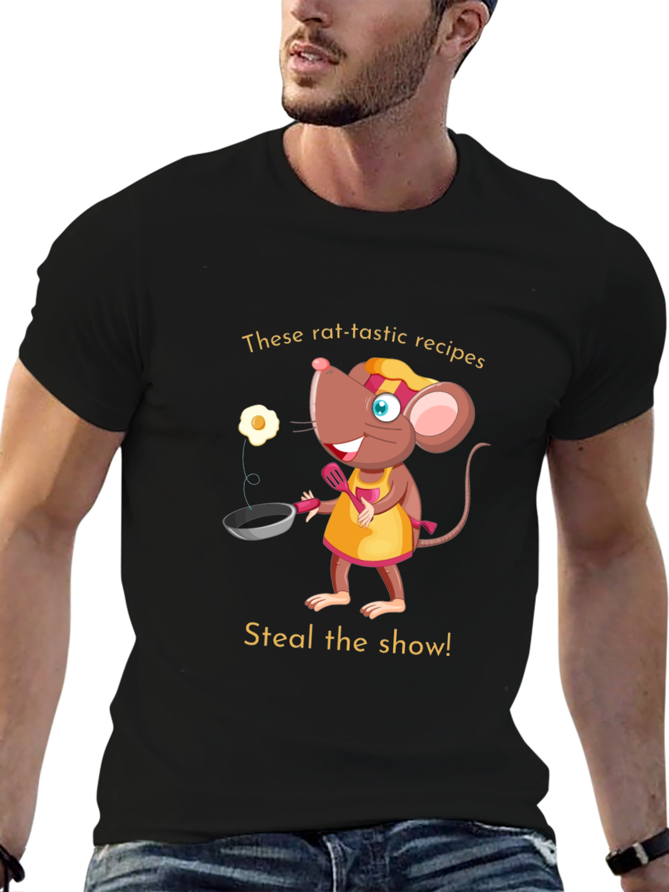 Rat-tastic Chef Tee - Steal the Show!