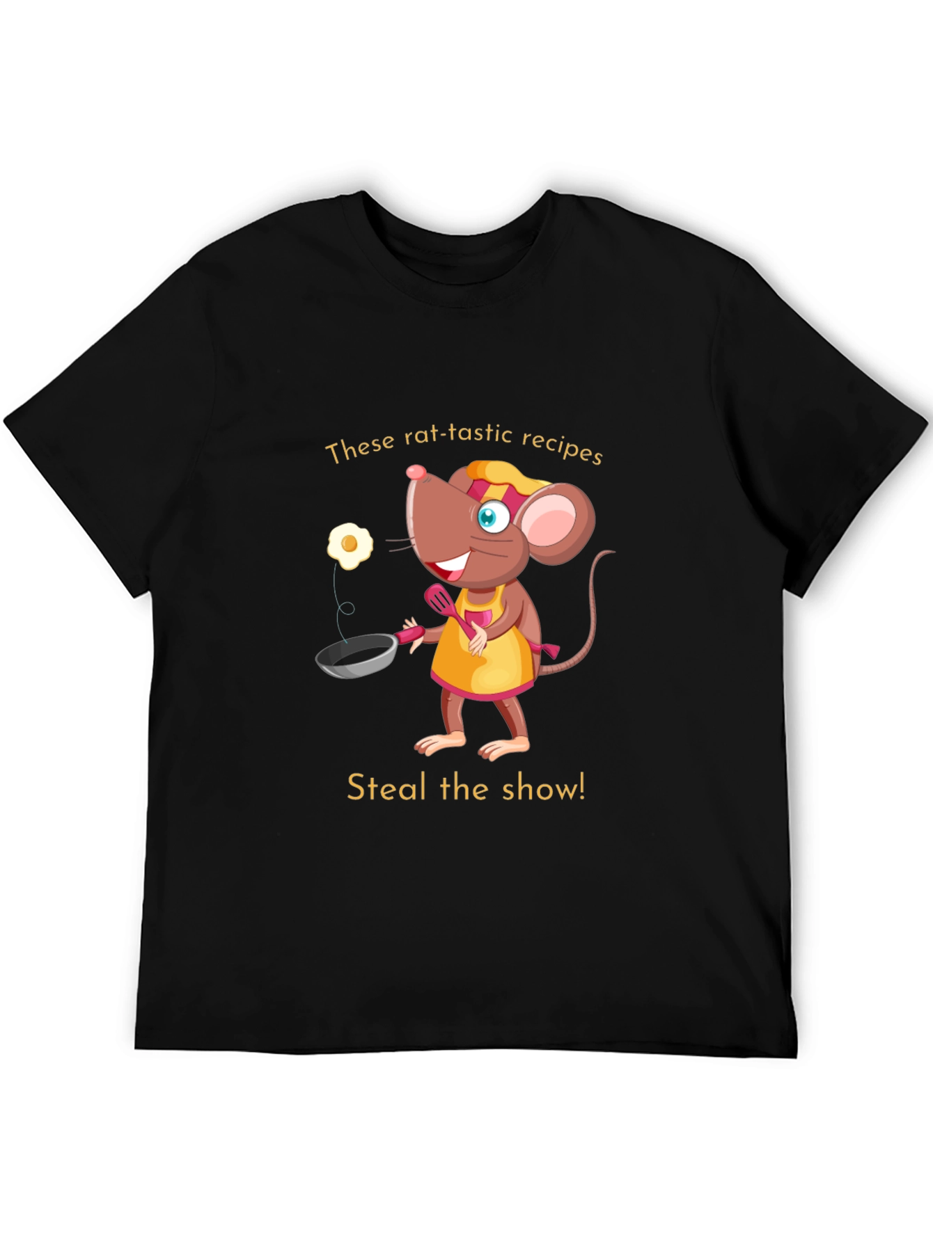 Rat-tastic Chef Tee - Steal the Show!