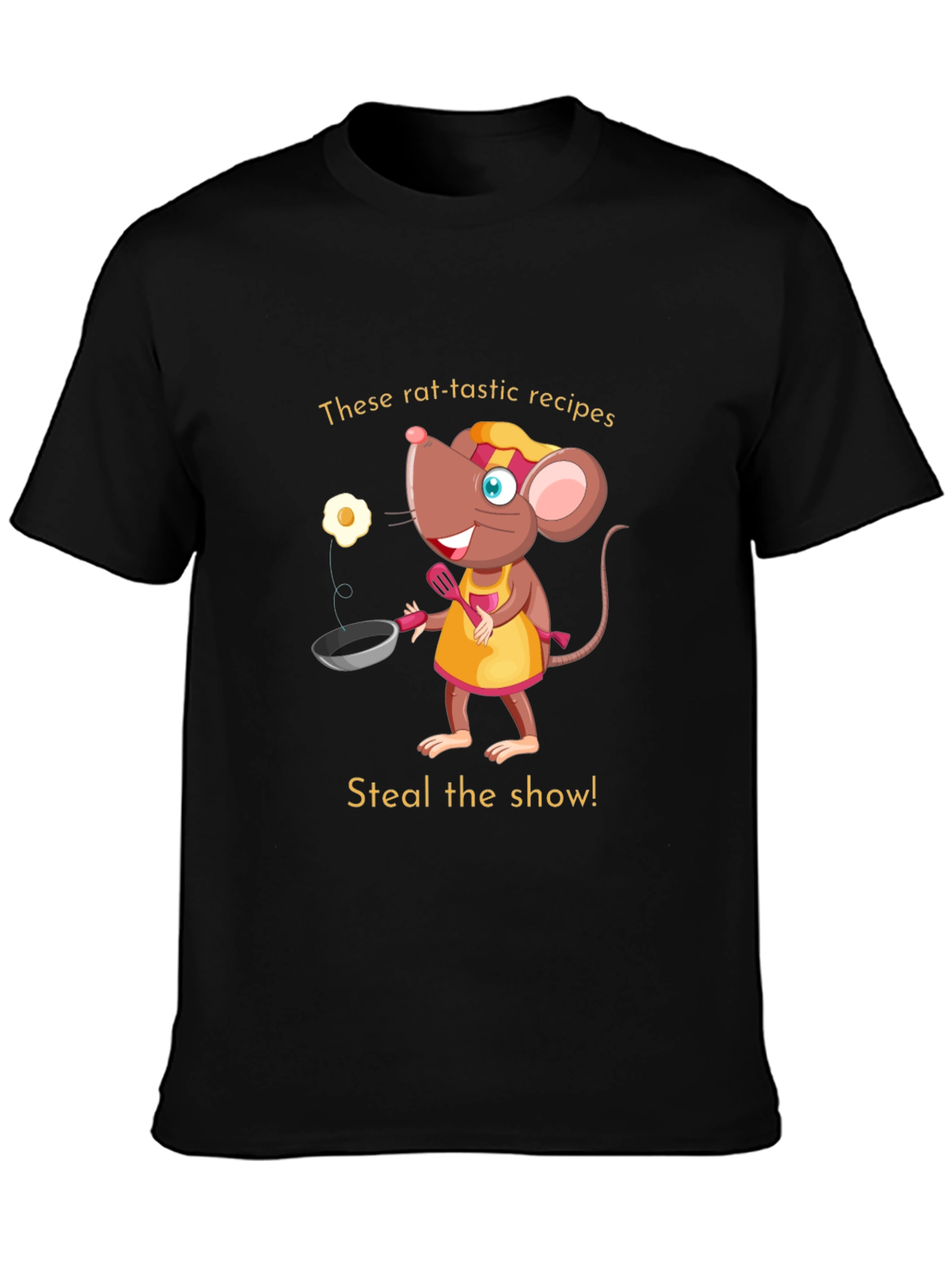 Rat-tastic Chef Tee - Steal the Show!