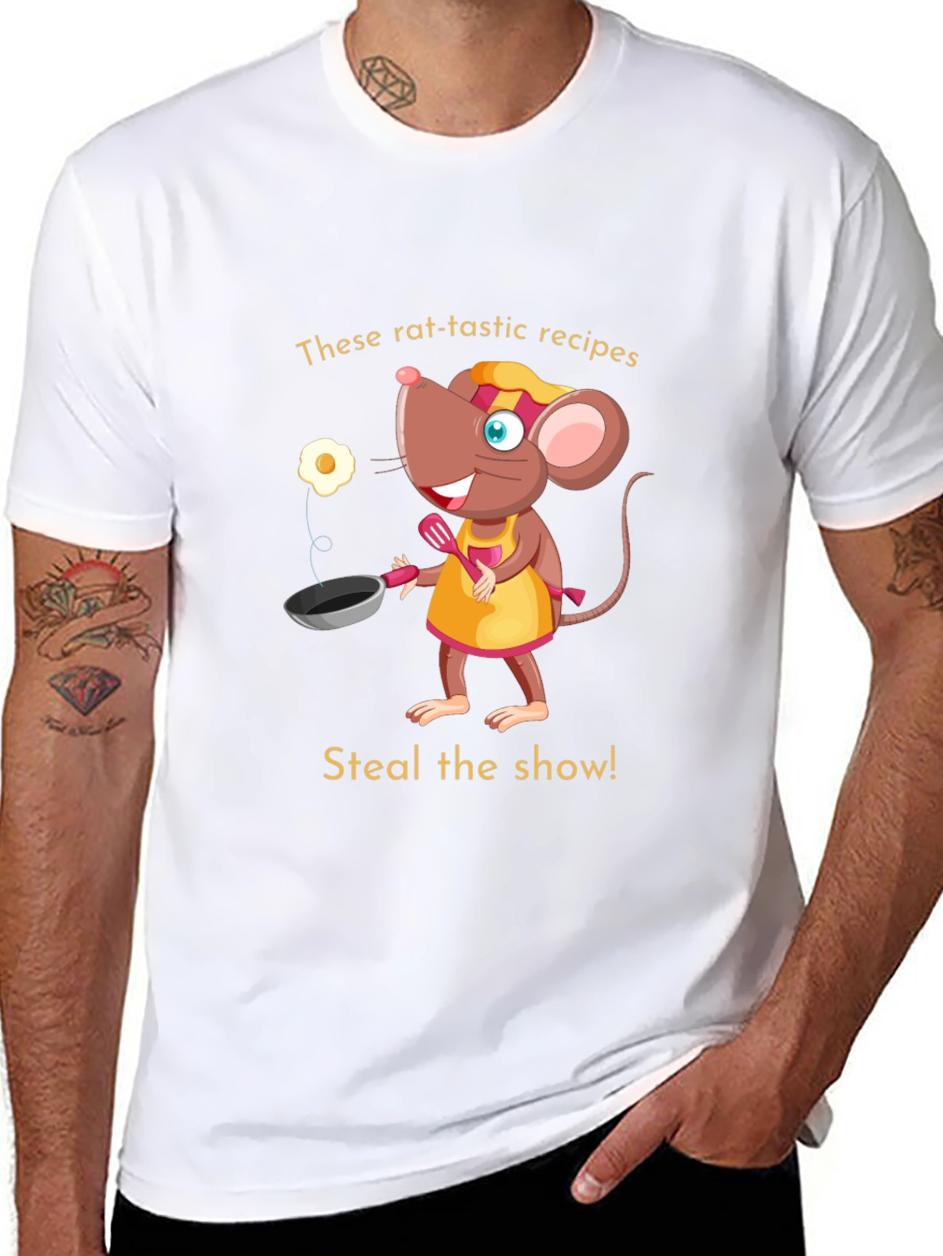 Rat-tastic Chef Tee - Steal the Show!