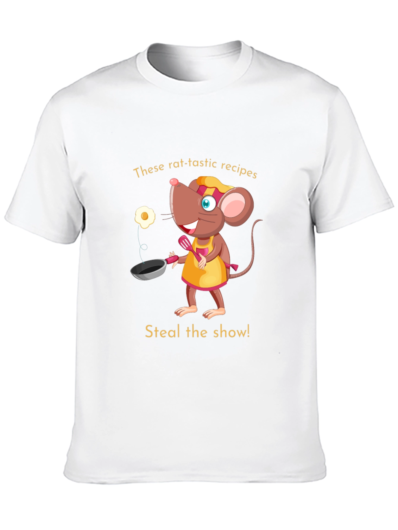 Rat-tastic Chef Tee - Steal the Show!