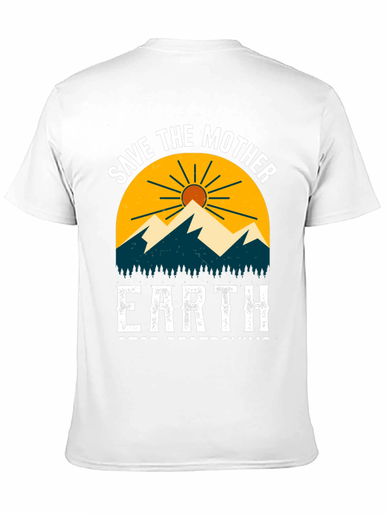 Save the Mother Earth Graphic T-Shirt