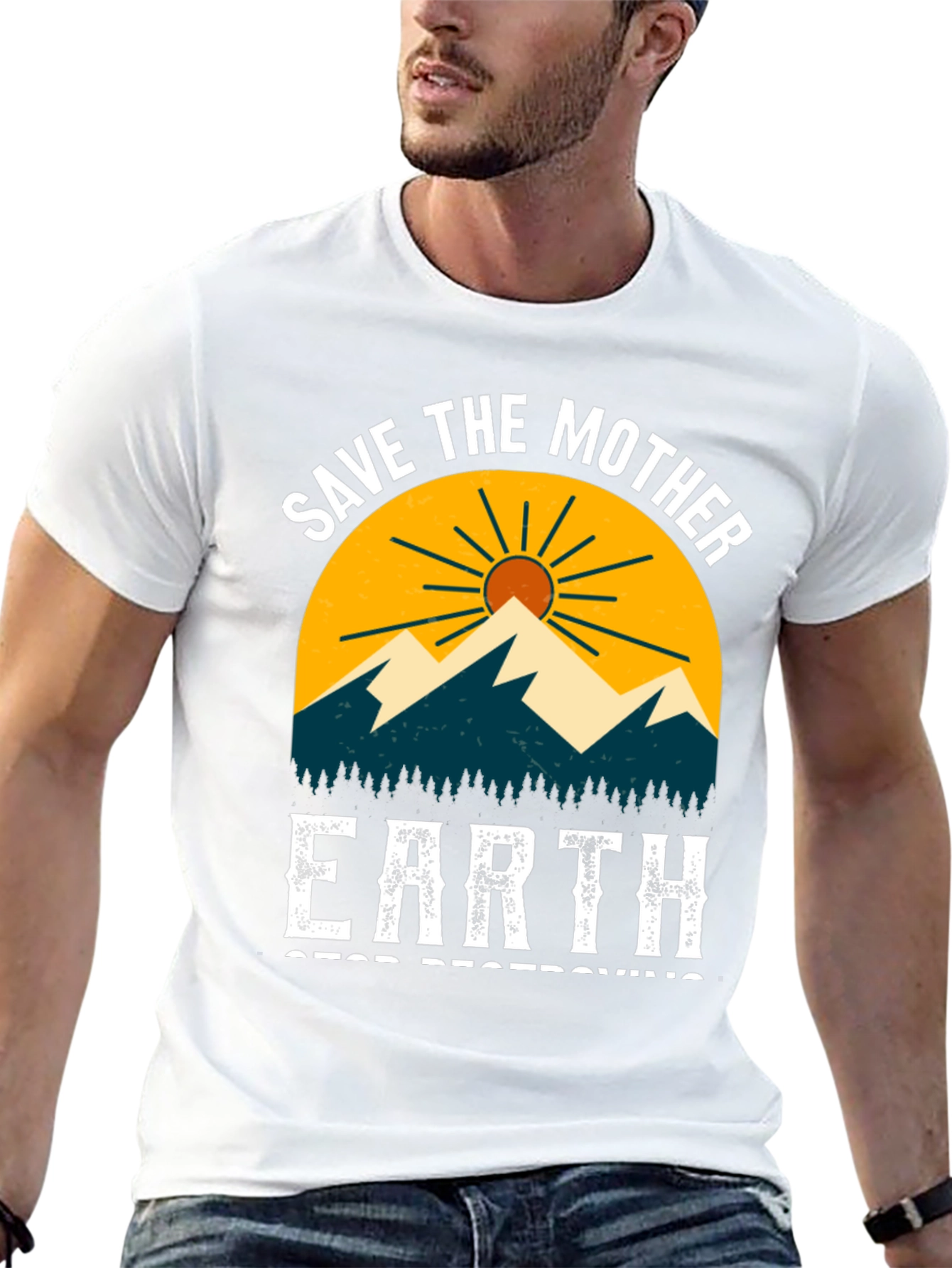Save the Mother Earth Graphic T-Shirt