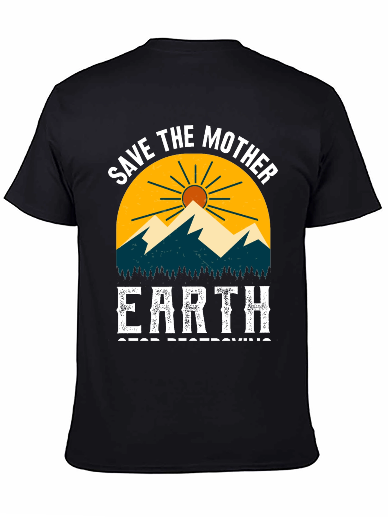 Save the Mother Earth Graphic T-Shirt