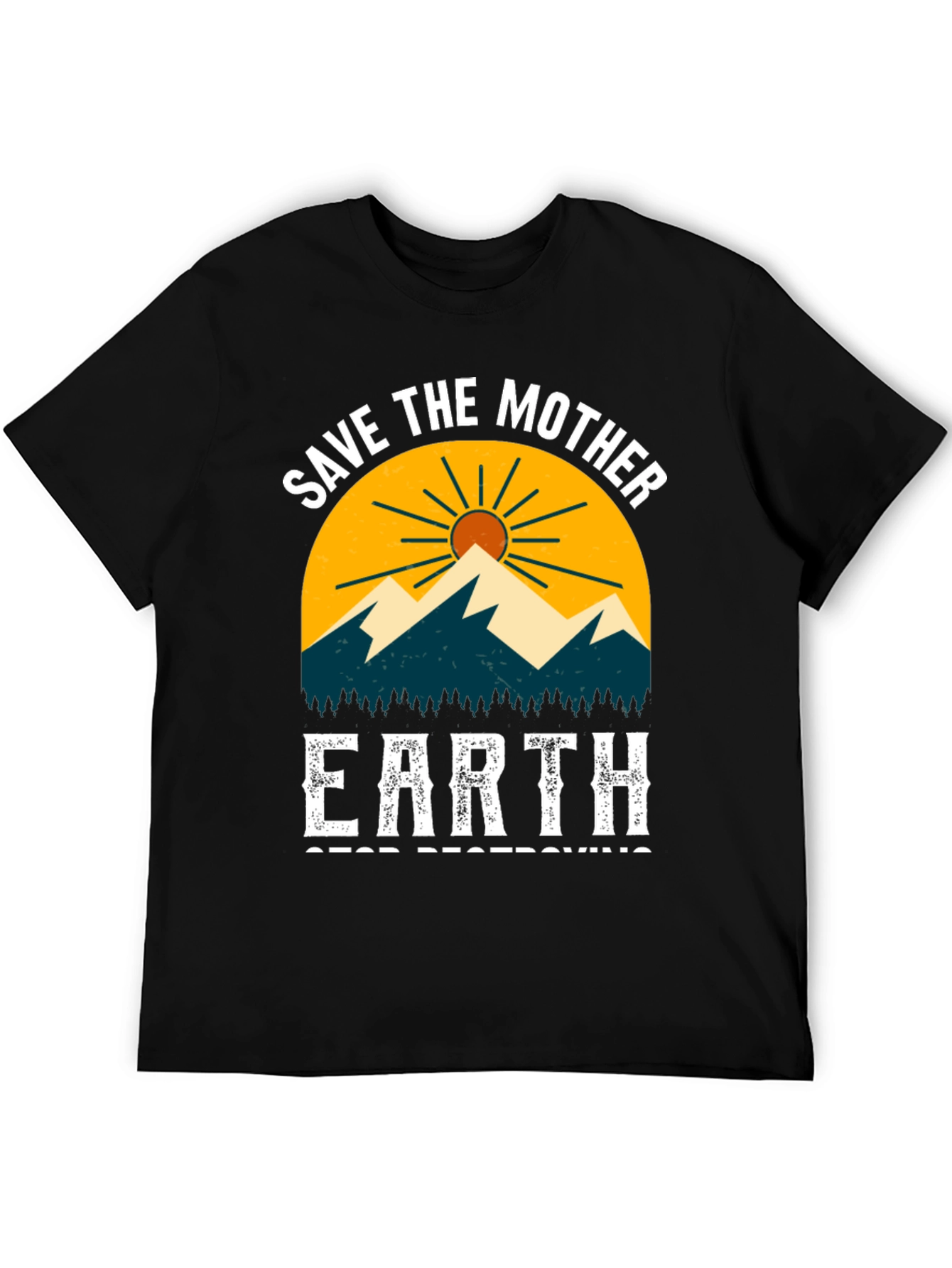 Save the Mother Earth Graphic T-Shirt