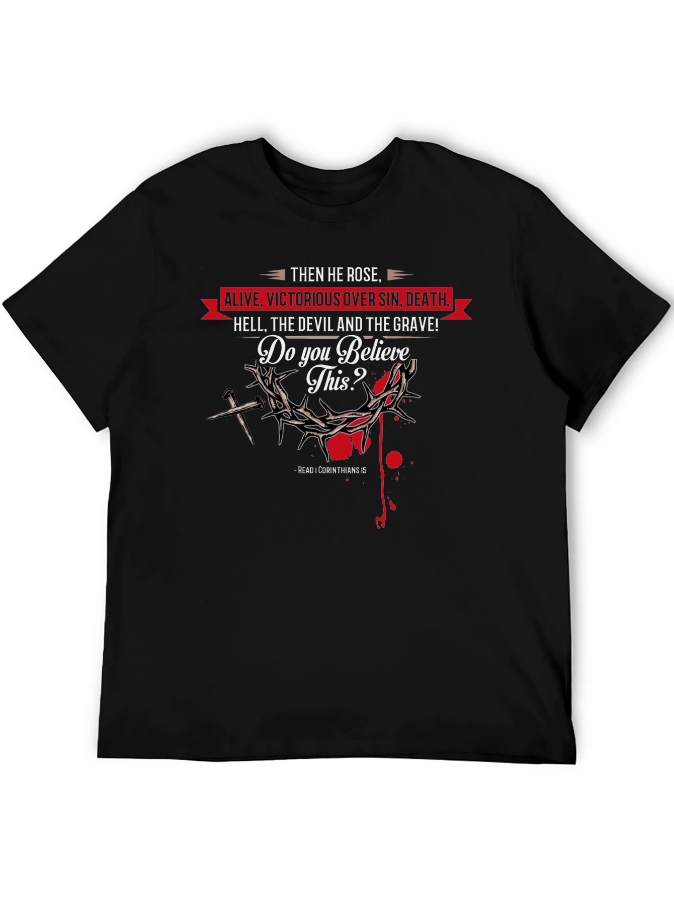 He Is Risen Graphic Tee