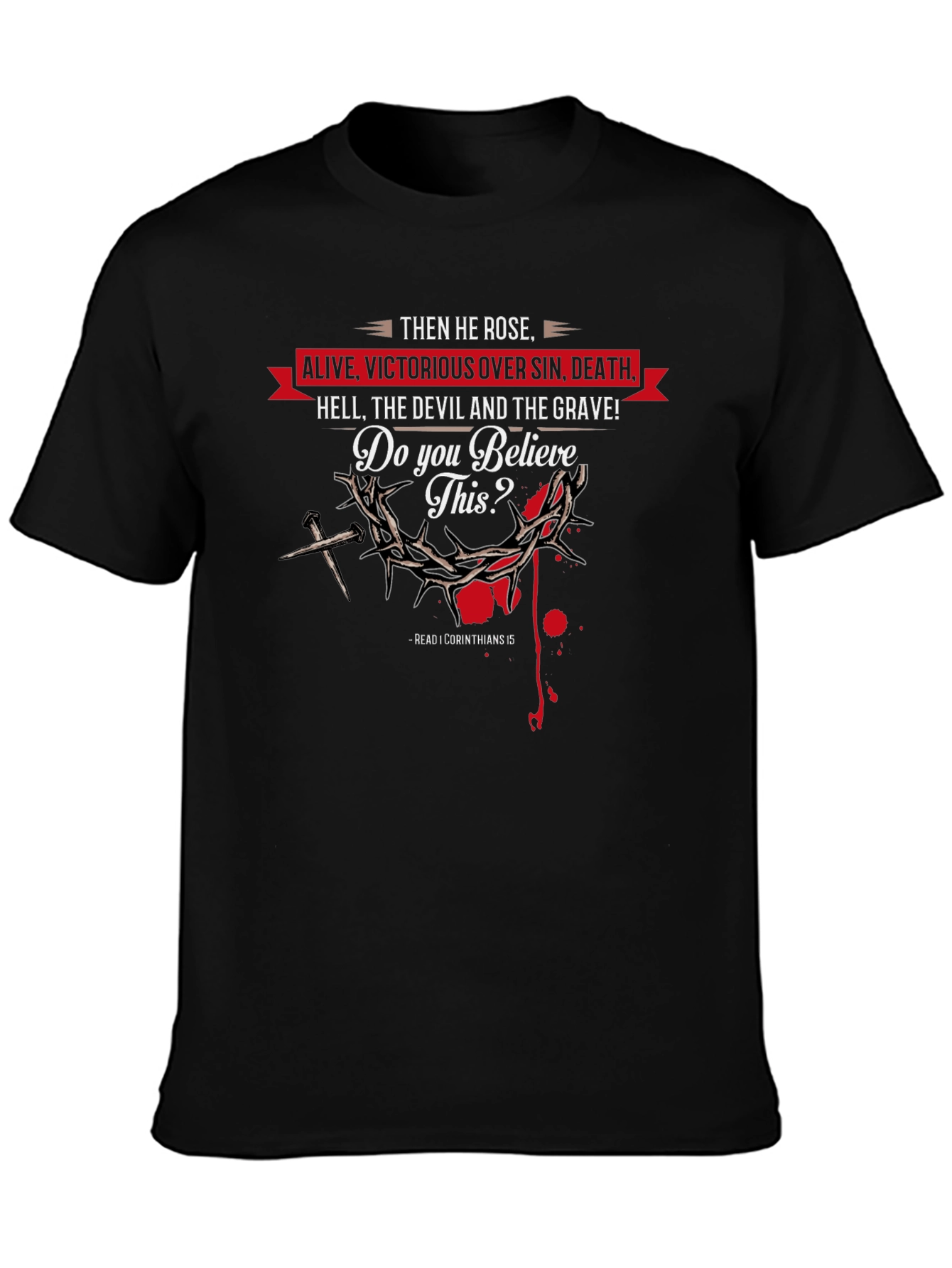 He Is Risen Graphic Tee