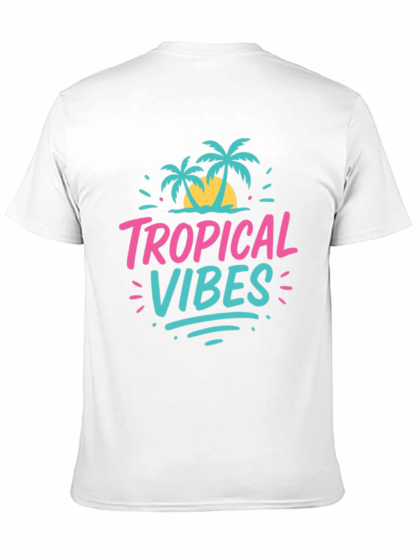 Tropical Vibes Graphic Tee - Summer Ready!