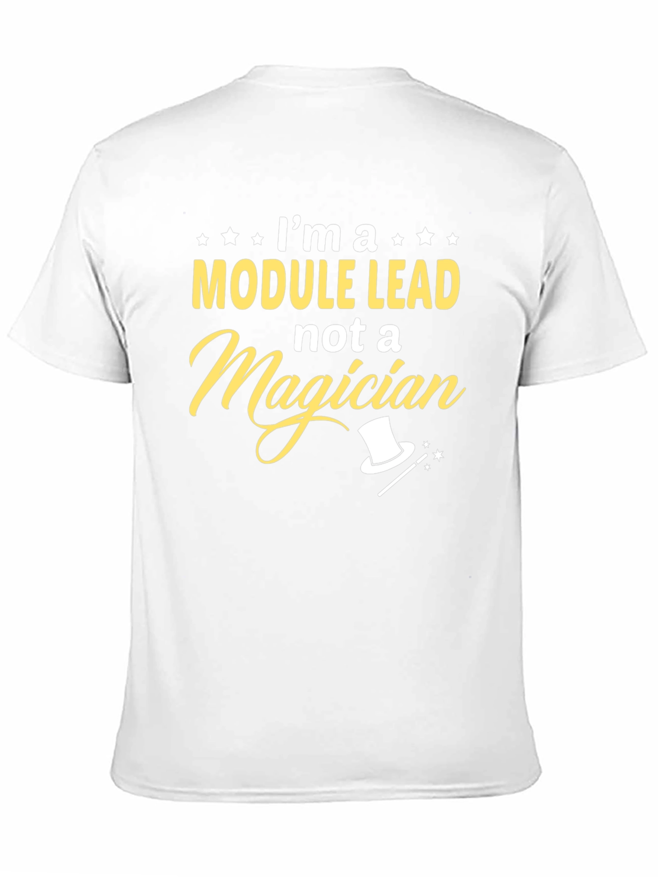 Module Lead T-Shirt - Not a Magician