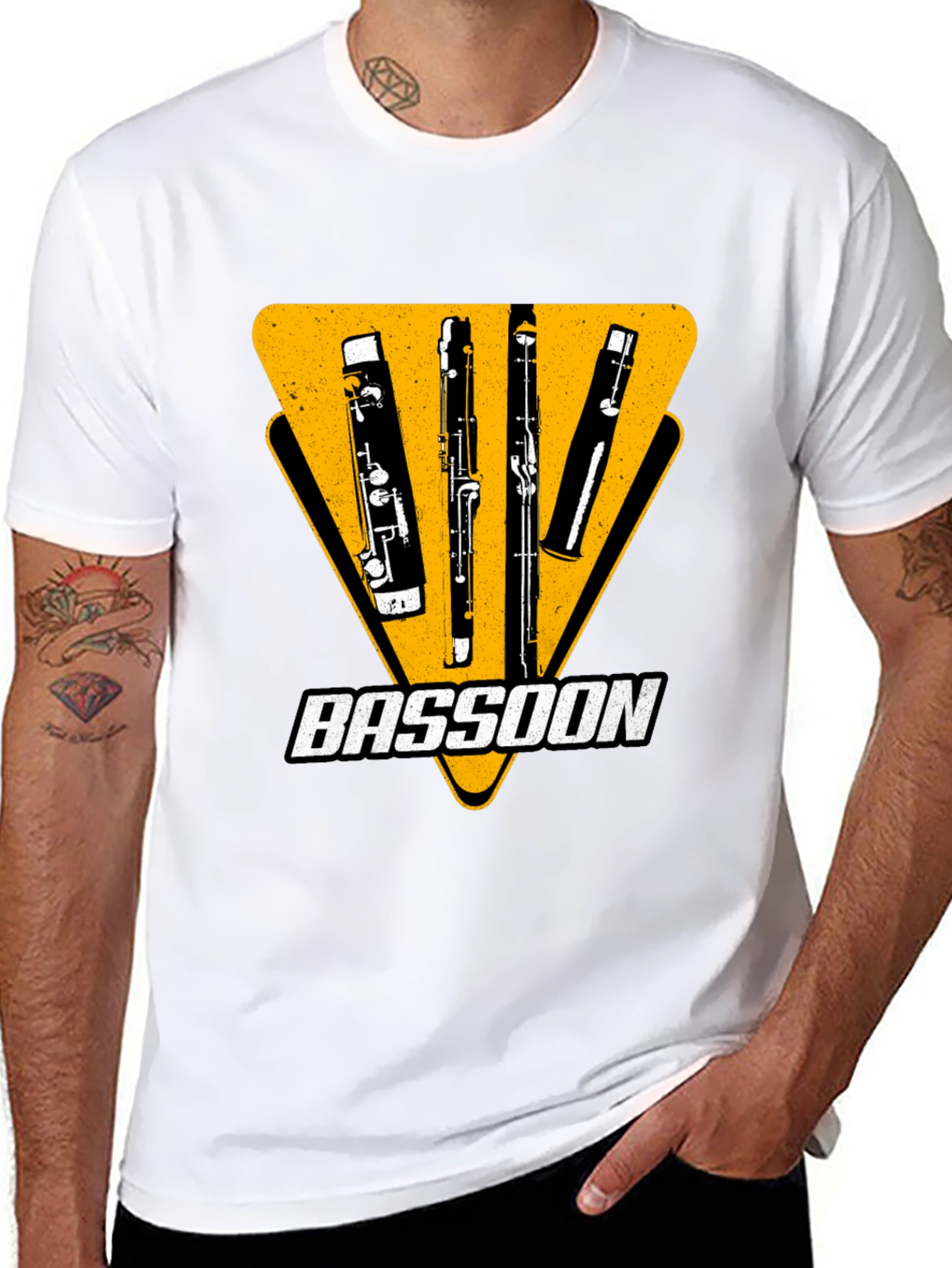 Bassoon Graphic T-Shirt - Music Lover Tee