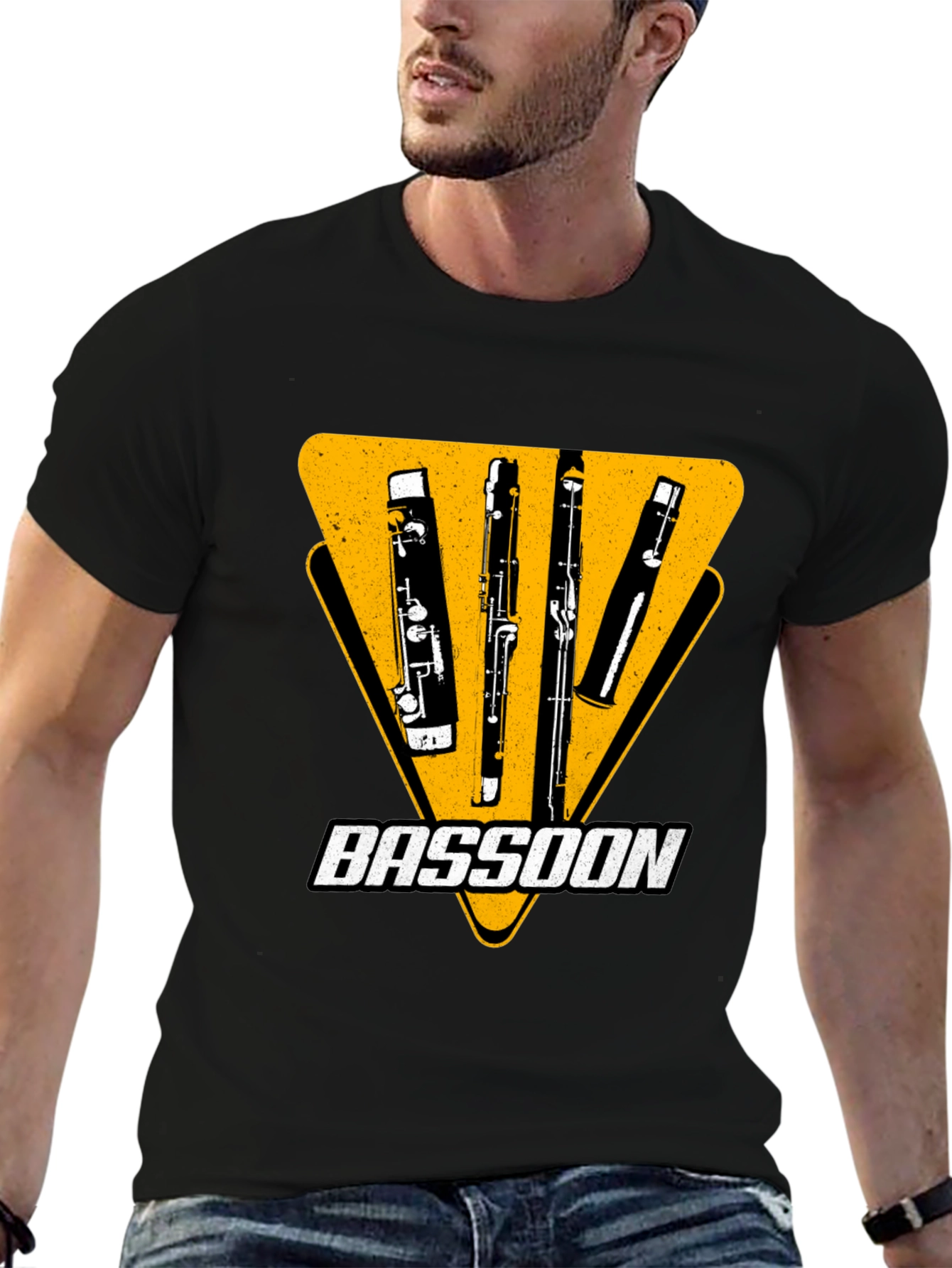 Bassoon Graphic T-Shirt - Music Lover Tee