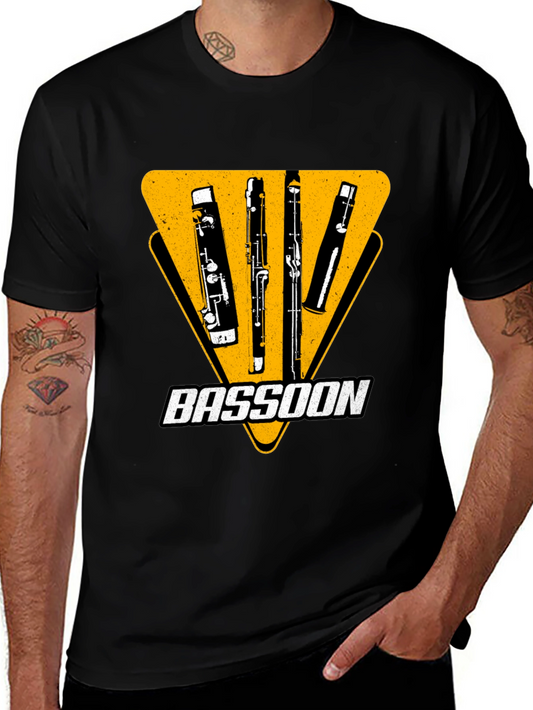Bassoon Graphic T-Shirt - Music Lover Tee