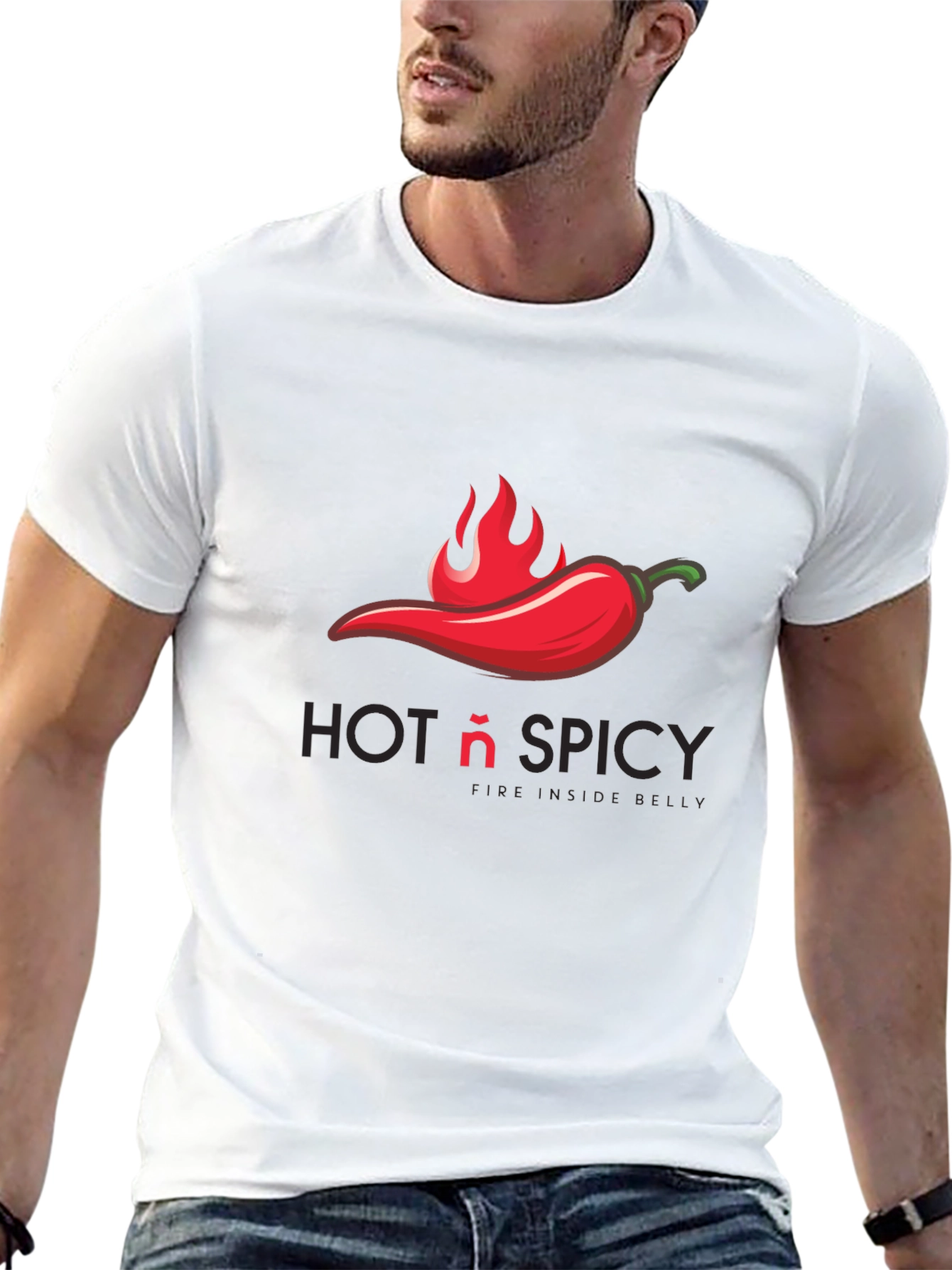 Hot & Spicy Graphic T-Shirt
