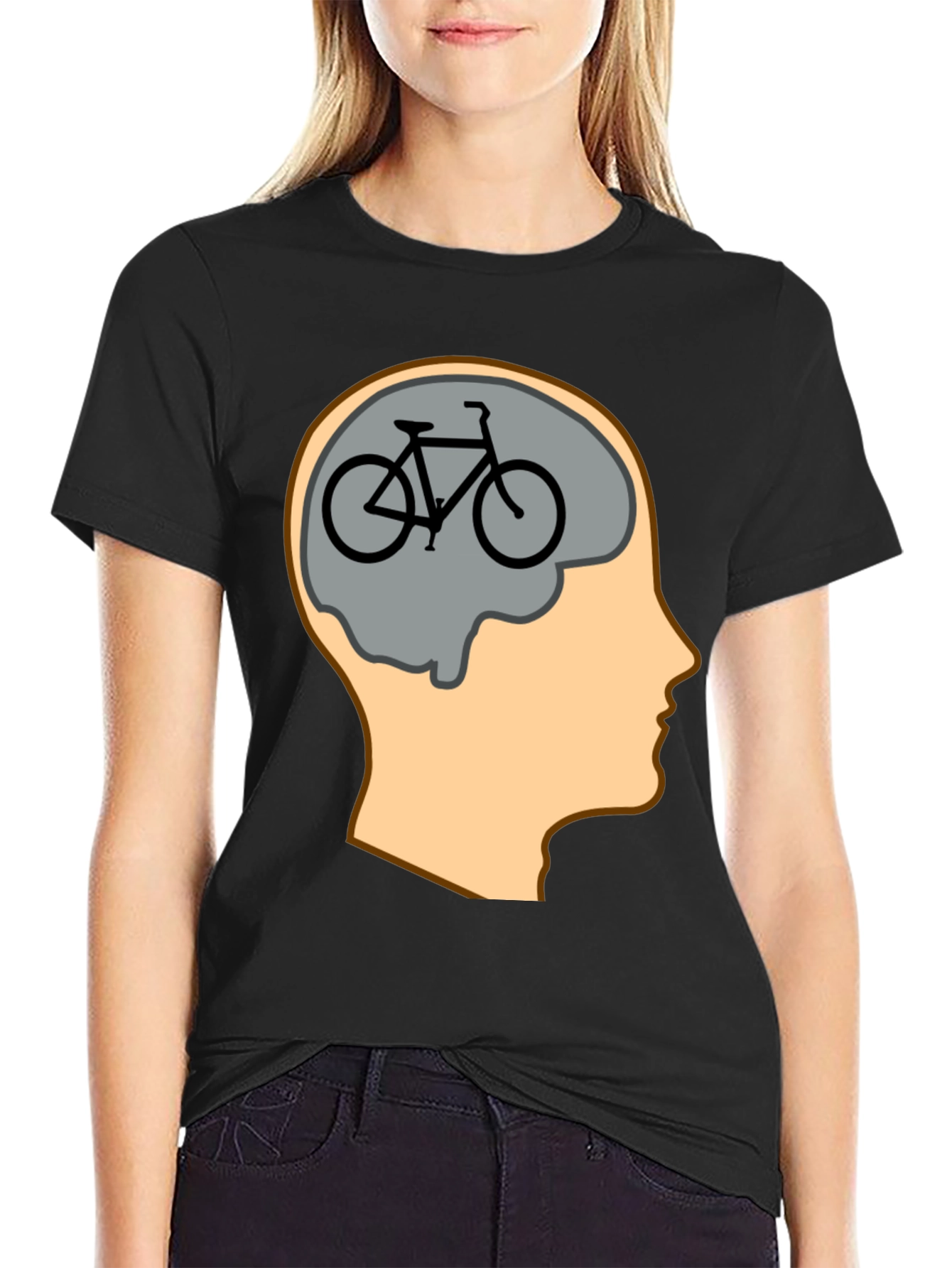 Bike On The Brain Graphic Tee
