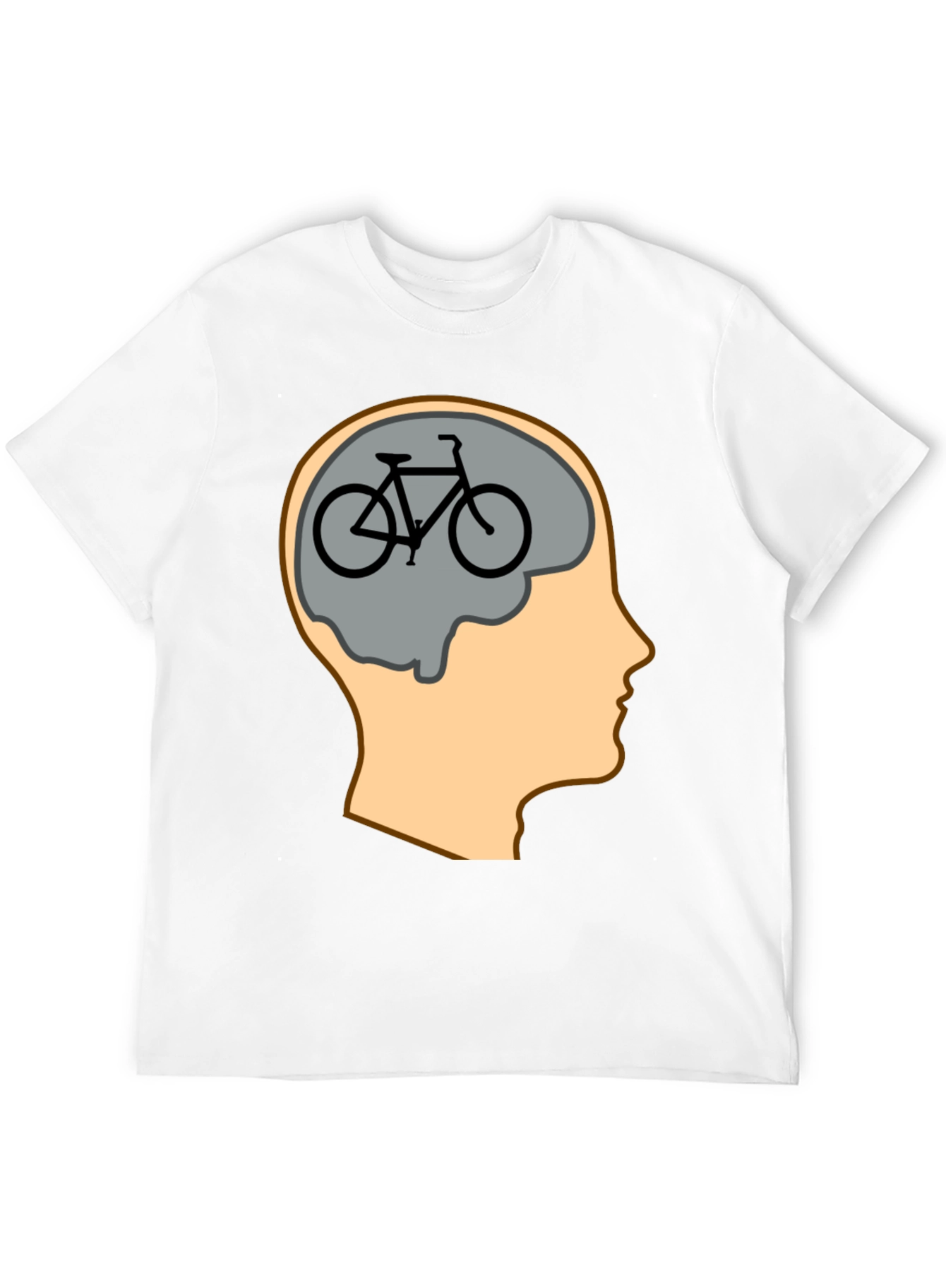 Bike On The Brain Graphic Tee