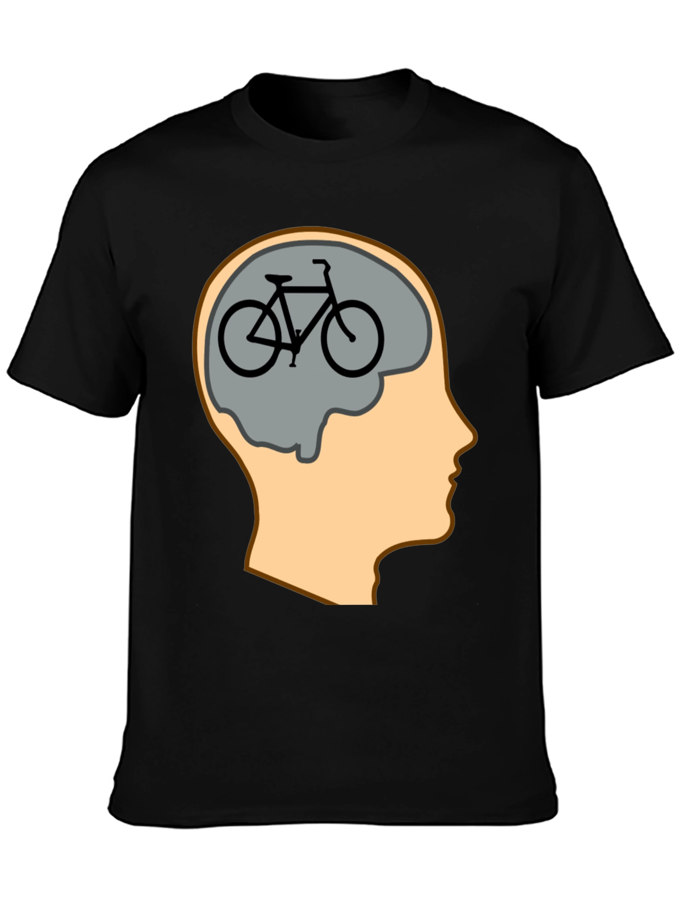 Bike On The Brain Graphic Tee