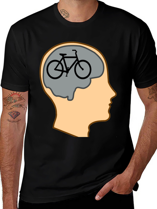 Bike On The Brain Graphic Tee