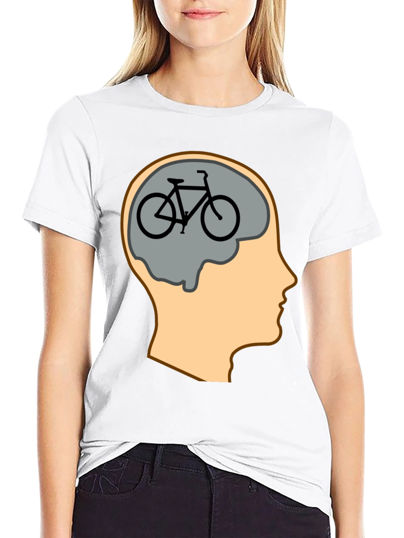 Bike On The Brain Graphic Tee