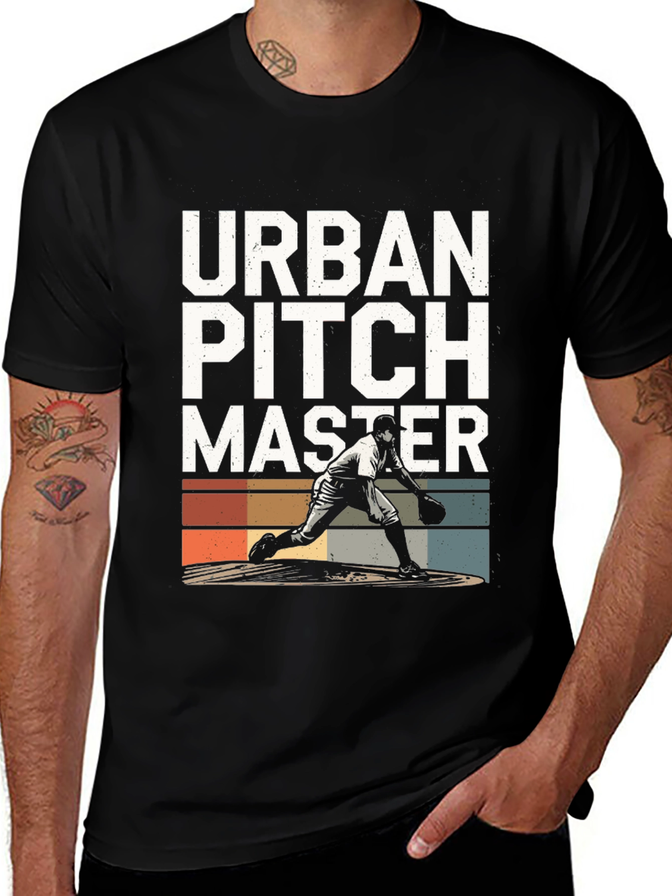 Urban Pitch Master Black T-Shirt
