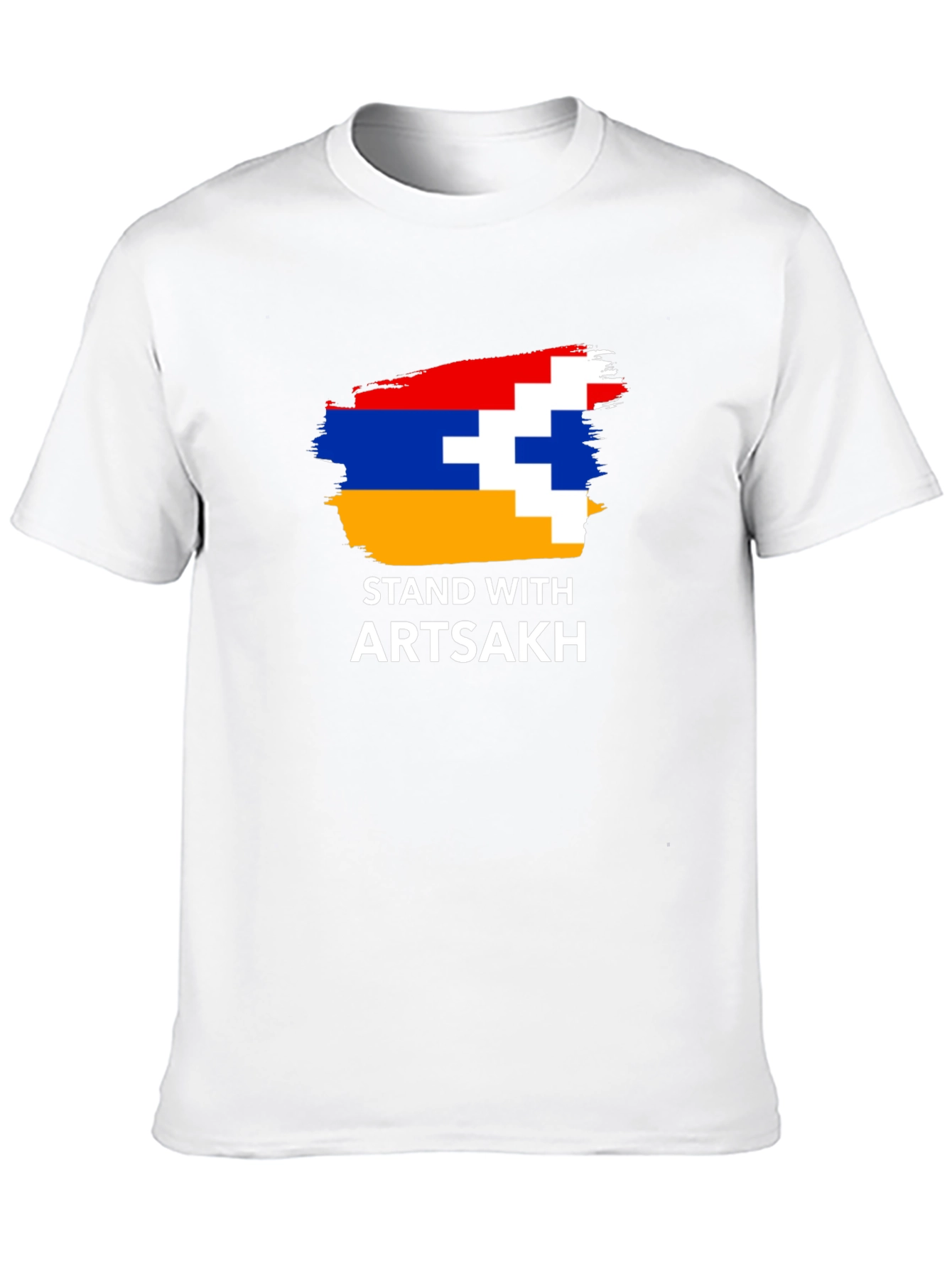 Stand With Artsakh Graphic Tee - Black