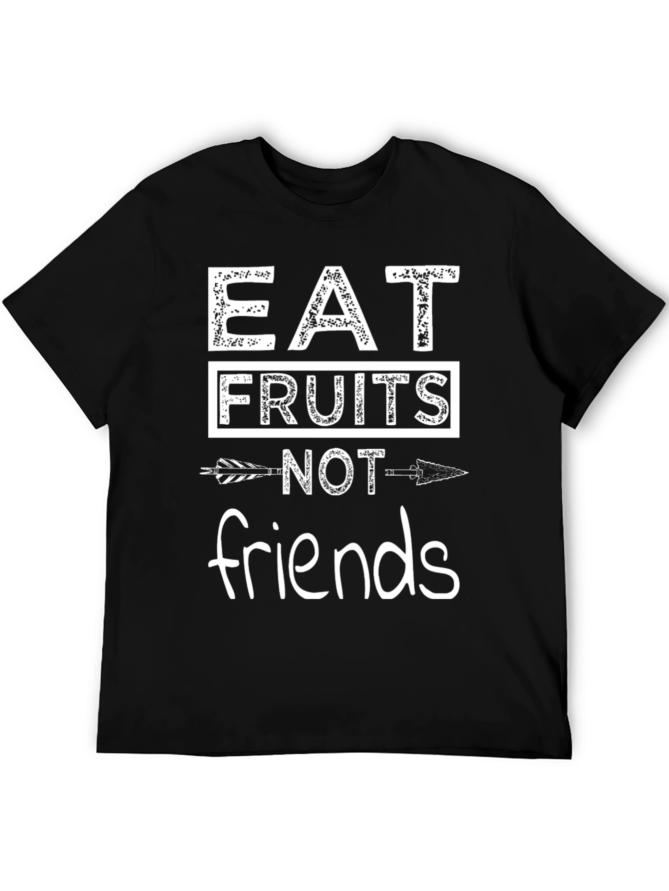 Eat Fruits Not Friends T-Shirt Vegan Tee