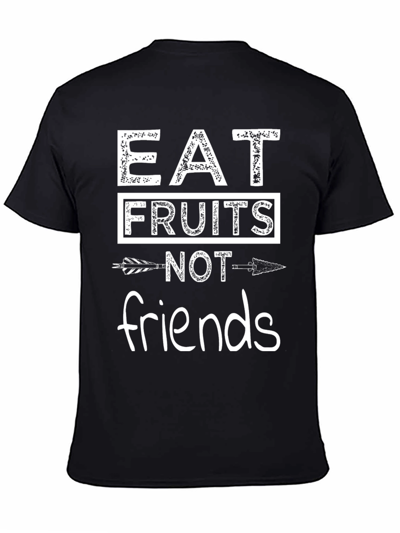 Eat Fruits Not Friends T-Shirt Vegan Tee