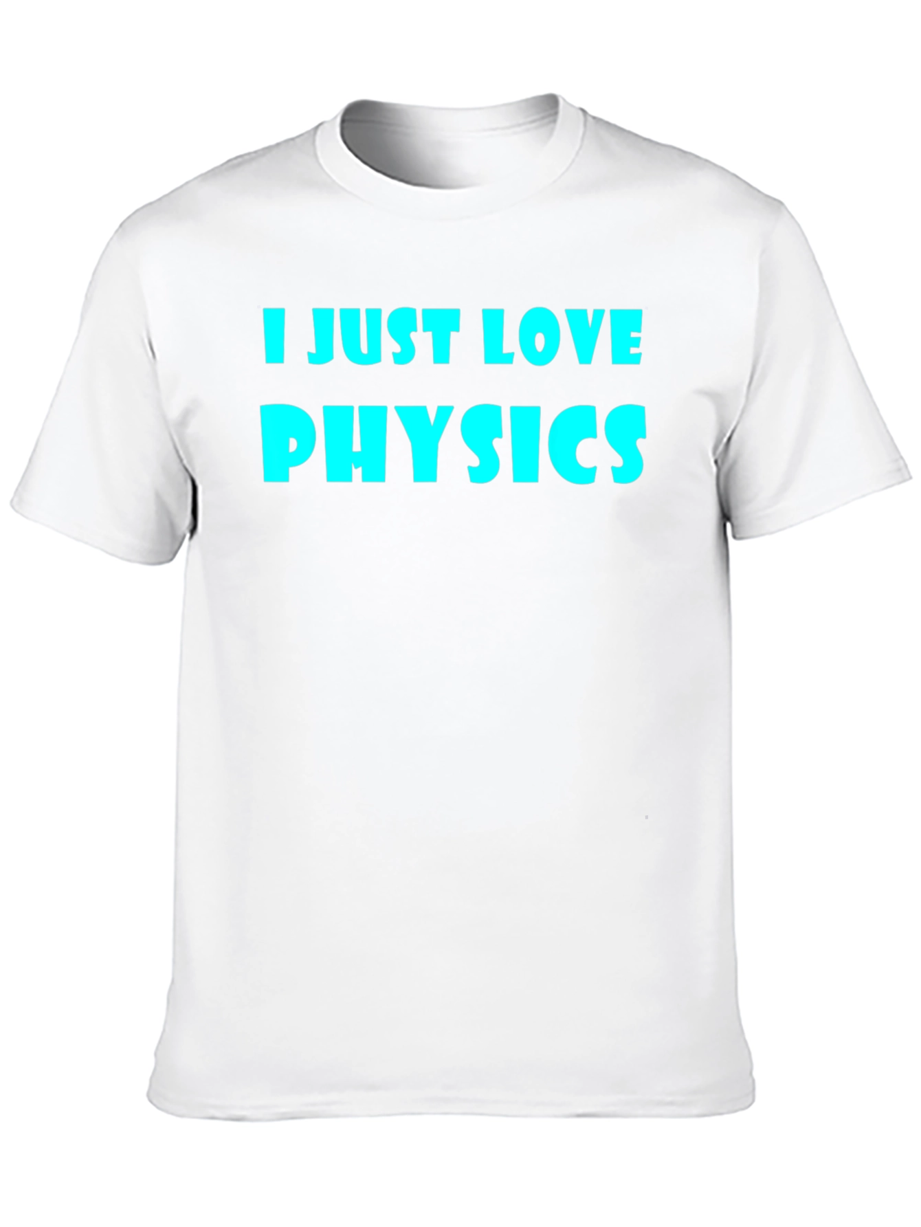 I Just Love Physics Black T-Shirt